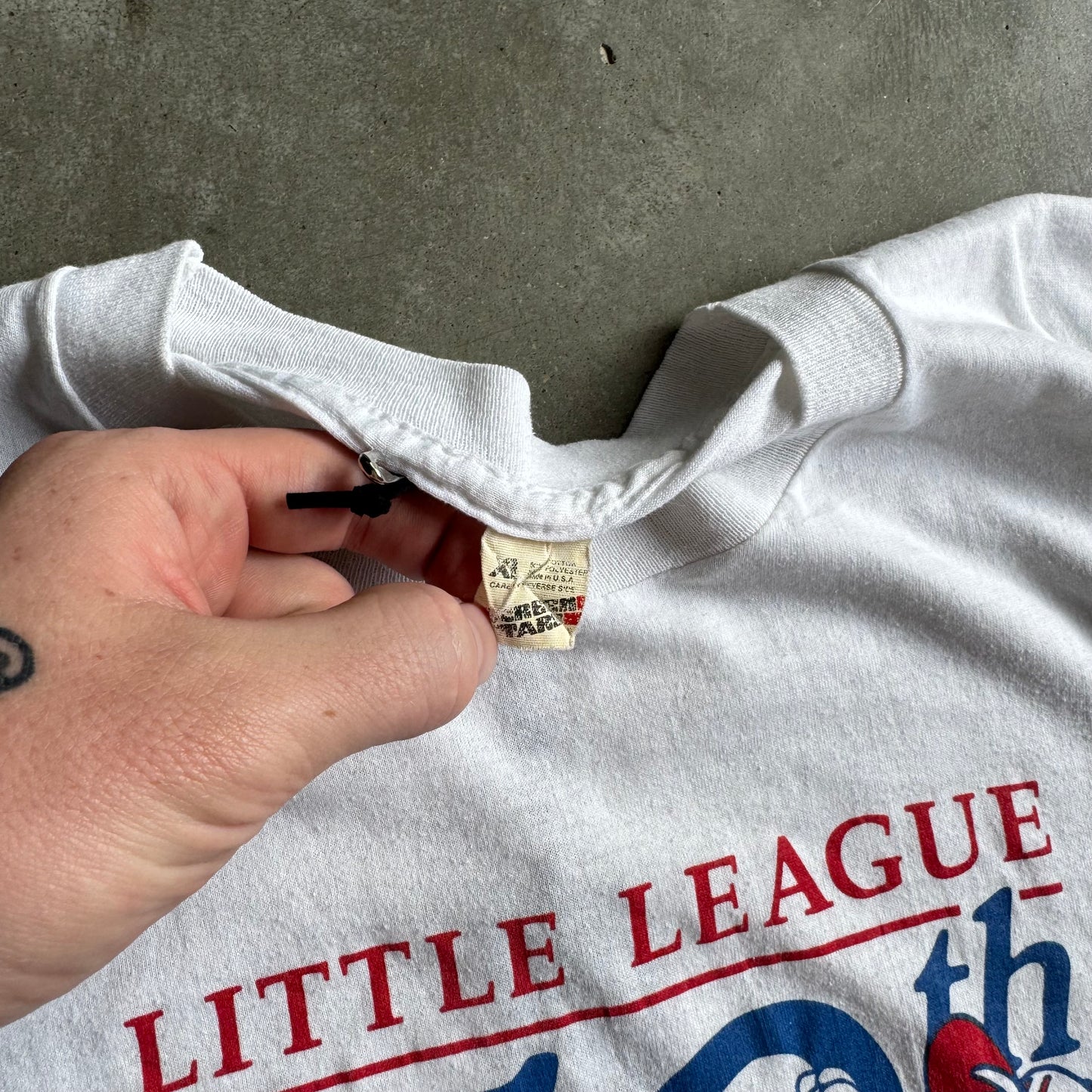Vintage ‘89 Little League Baseball 50th Anniversary Tee