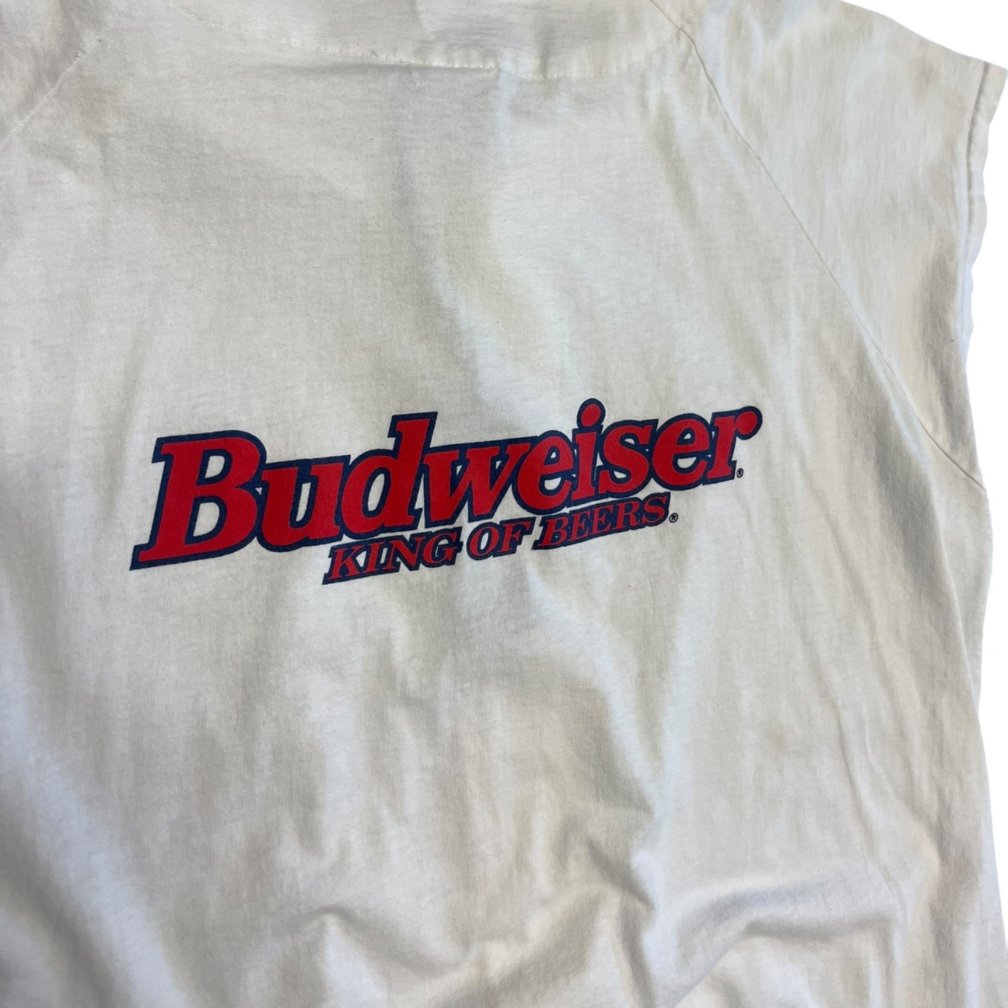 Vintage Library Cafe Budweiser Button Up Tee