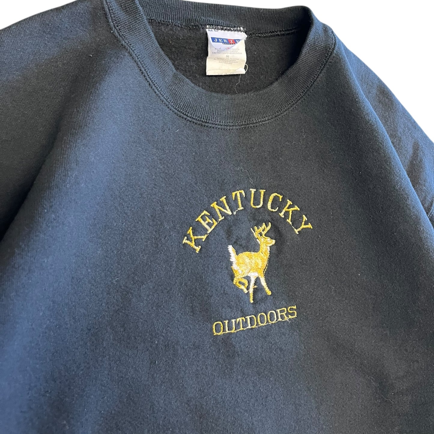 Y2K Kentucky Outdoors Embroidery Sweatshirt