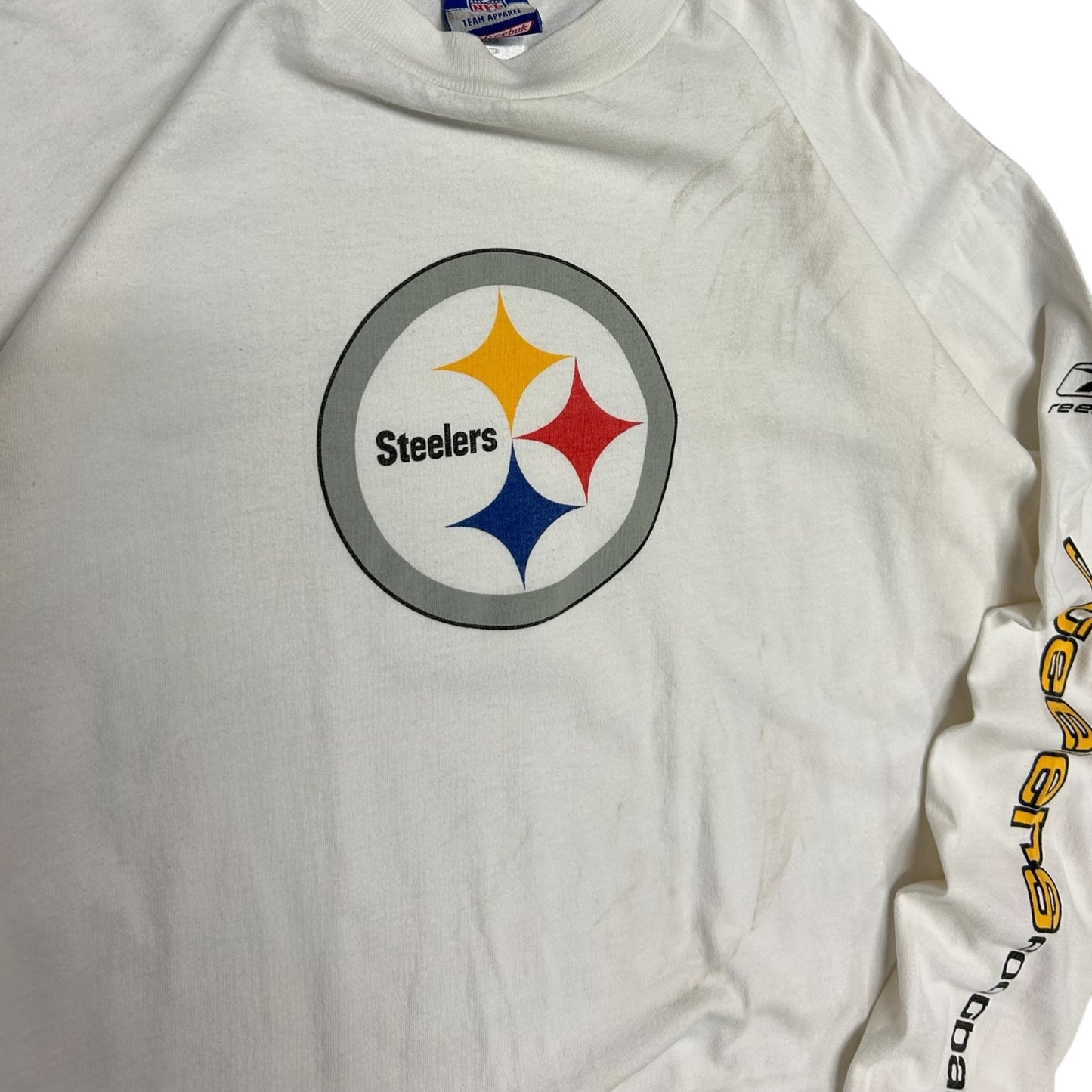 Y2K Steelers Center Logo Long Sleeve Tee