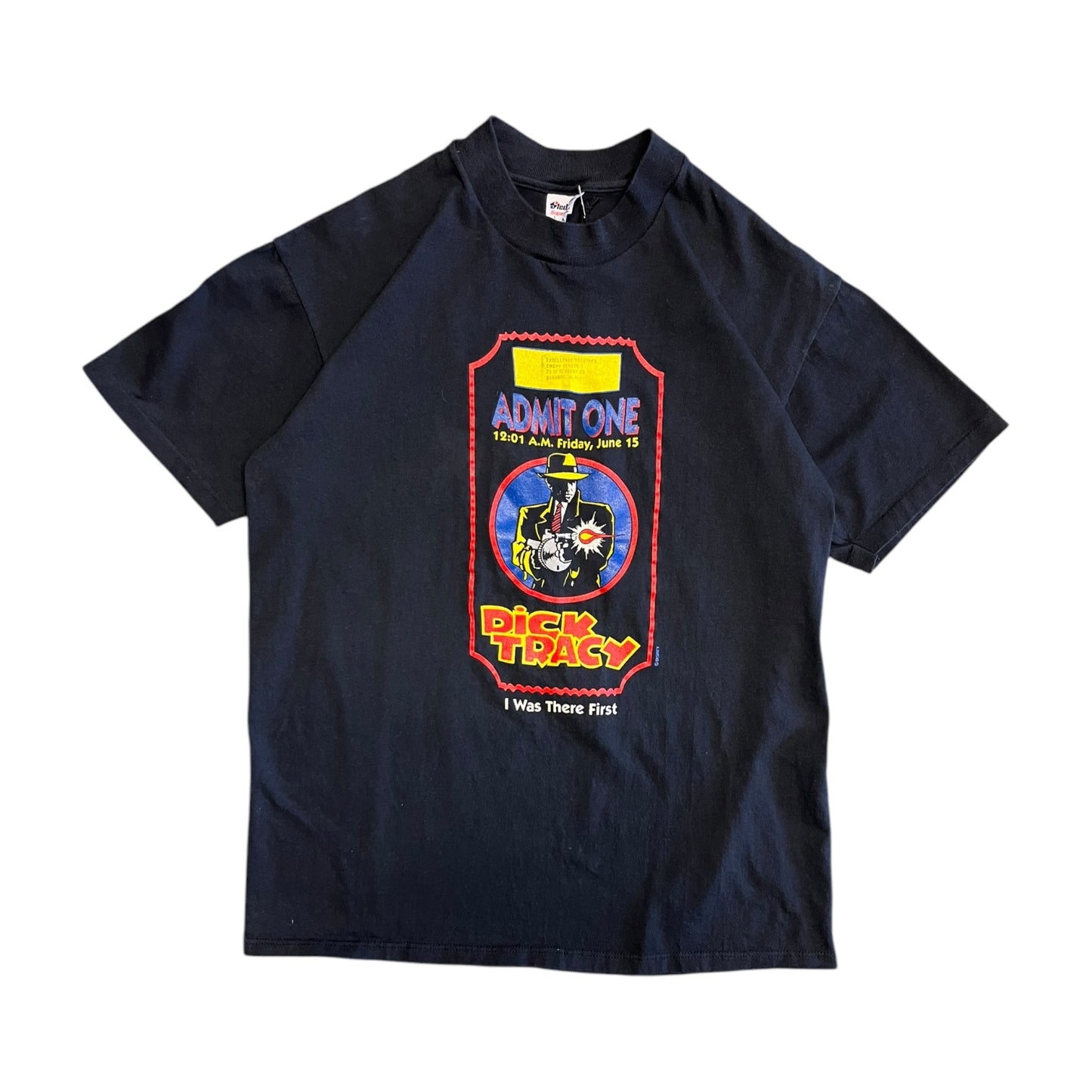 Vintage Dick Tracy Admit One Tee