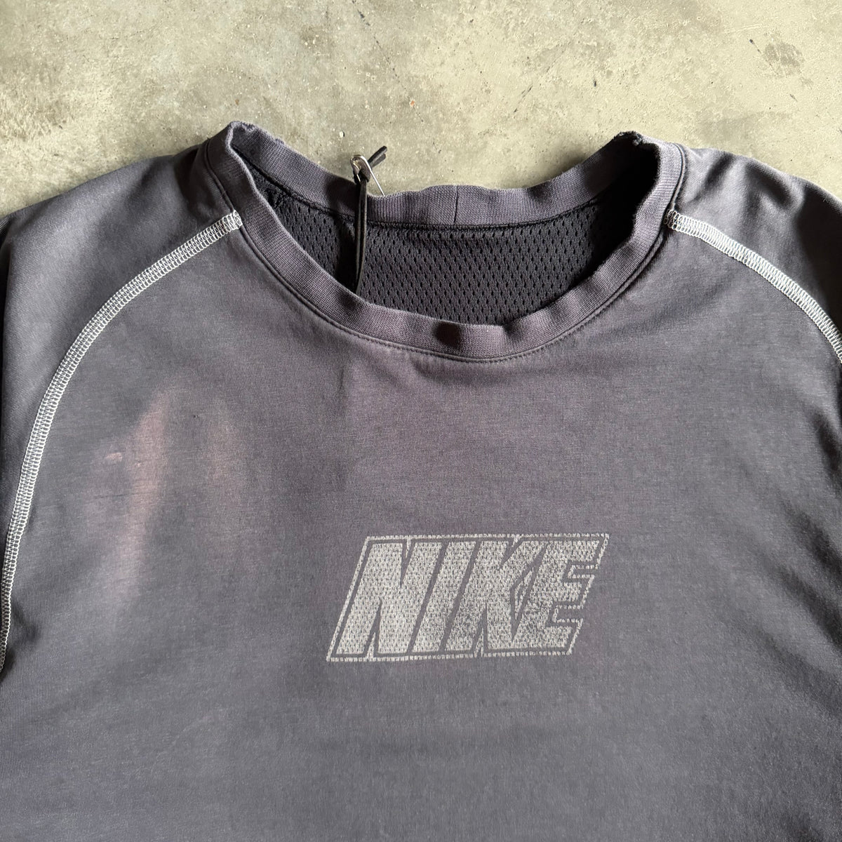 Vintage Nike Reversible Black Basketball Mesh Longsleeve