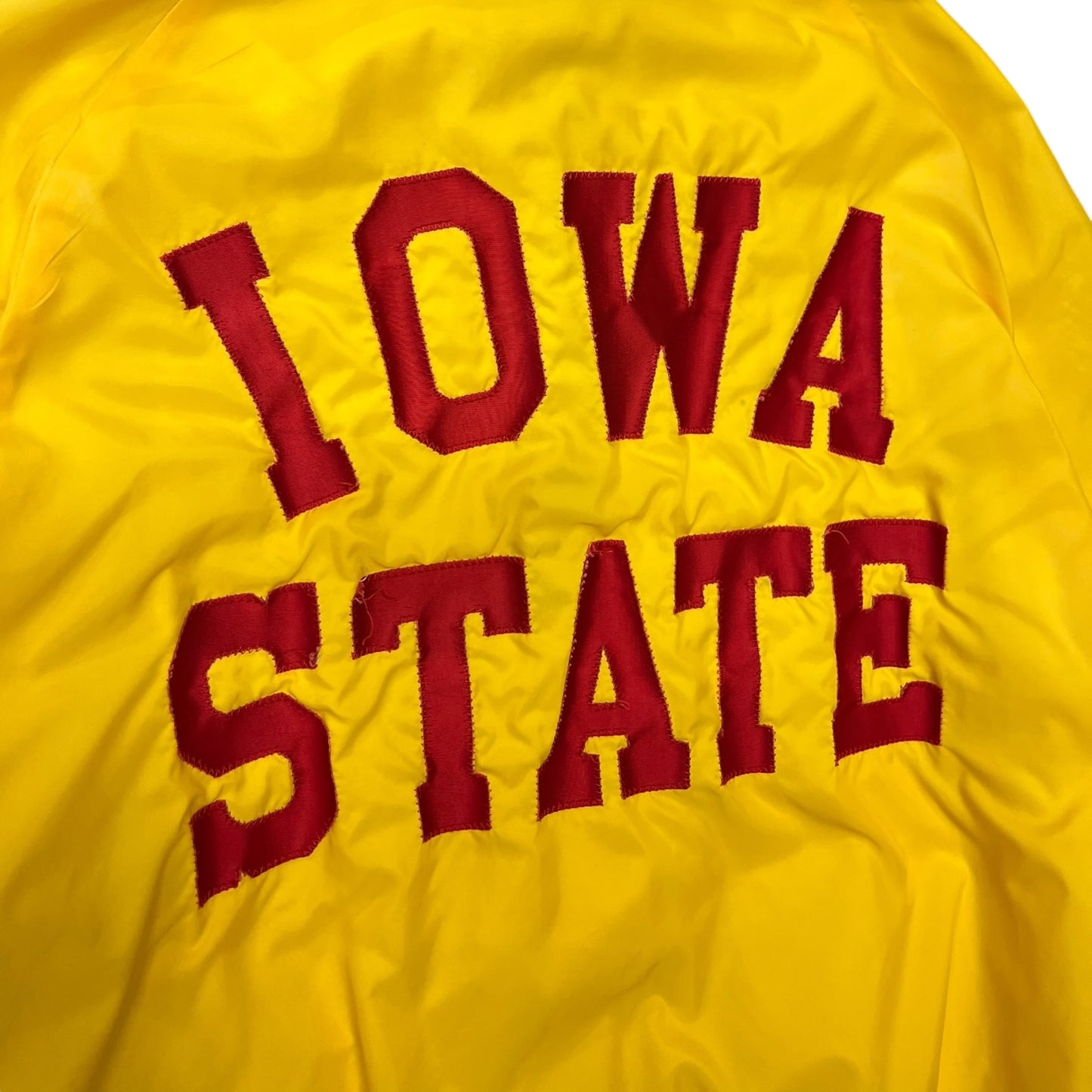 Vintage Iowa State Embroidered Coach Jacket