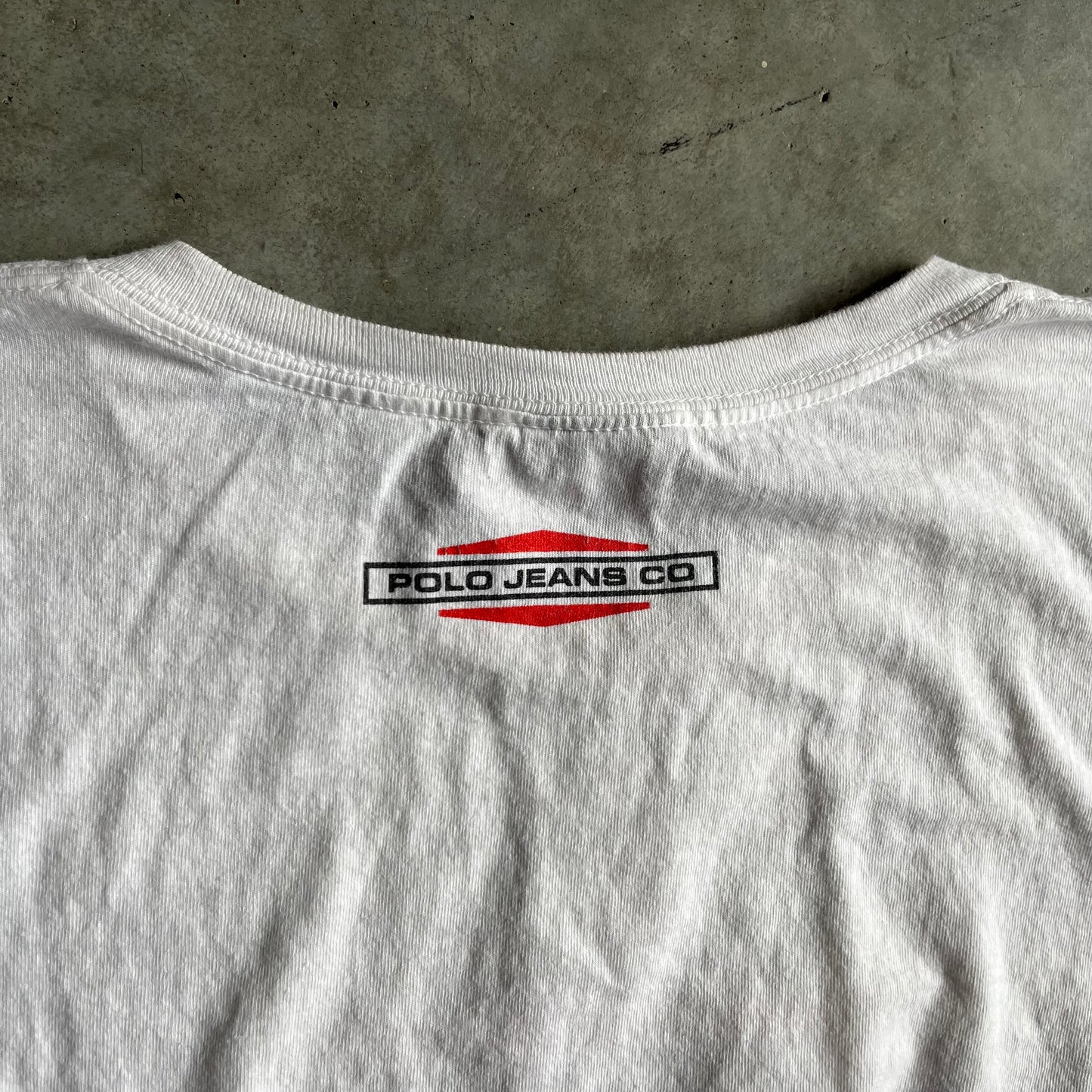 Y2K Polo Jeans Co Logo Tee
