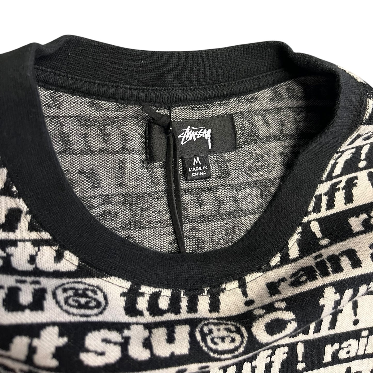 Stussy CPFM Jacquard Spell Out T Shirt