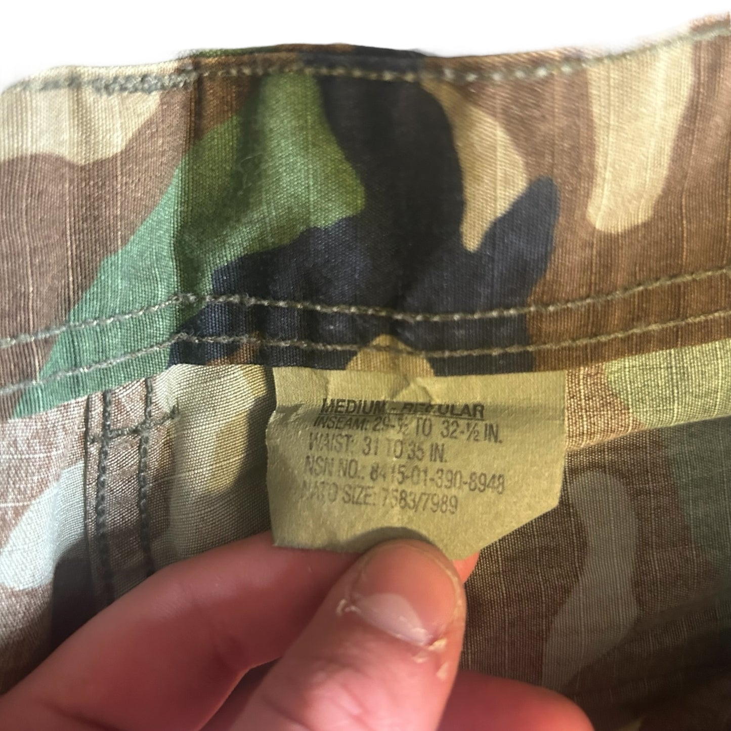 Y2K Woodland Army Camo Cargo Pants