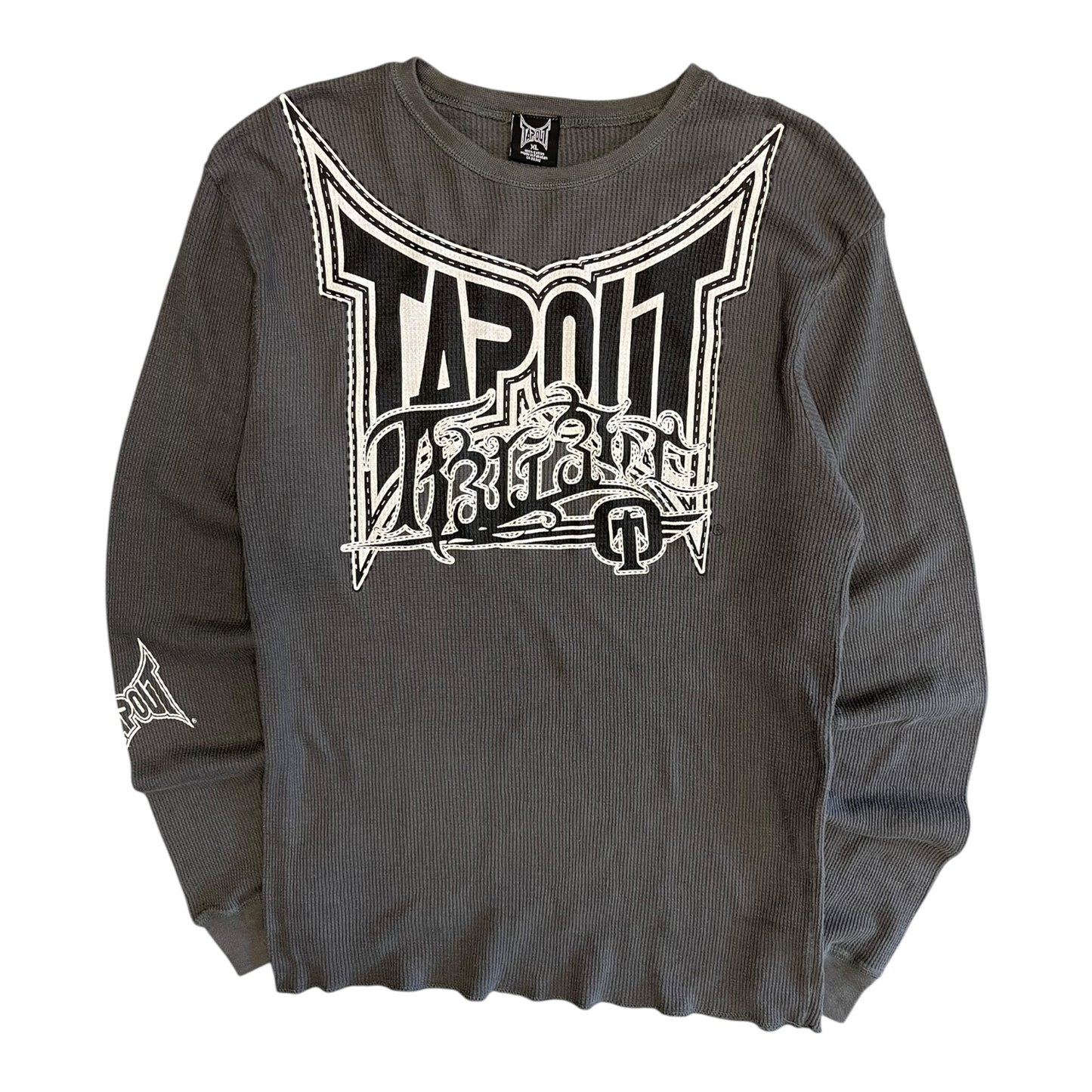 Y2K Tapout Grey Thermal L/S Shirt