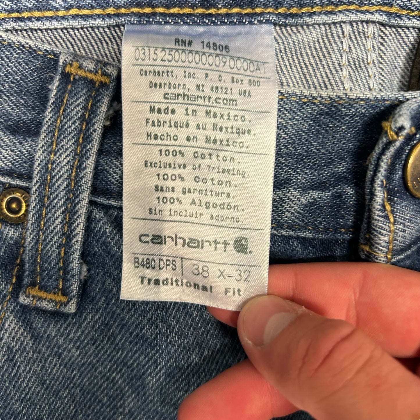 Carhartt “B480 DPS” Traditional Fit Pants