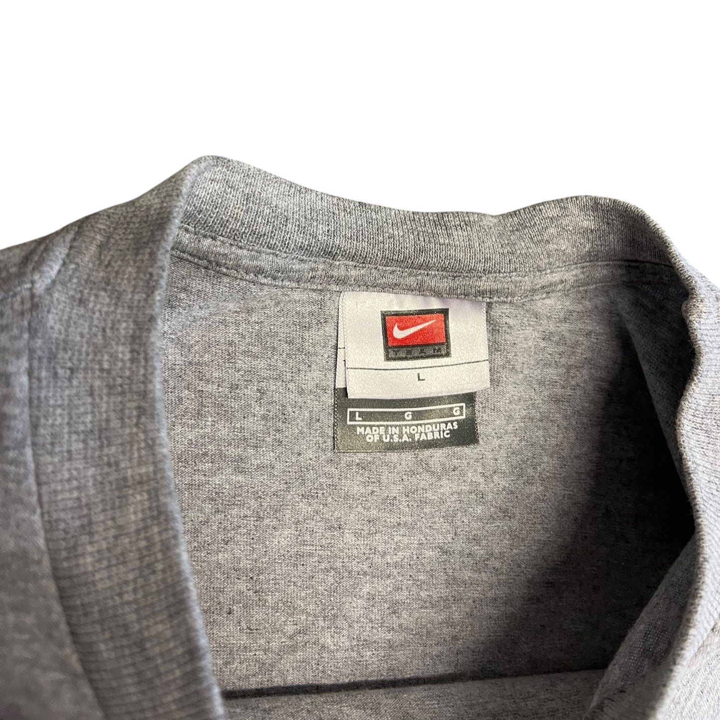 Y2K Grey Nike Iowa State Cyclones L/S Tee