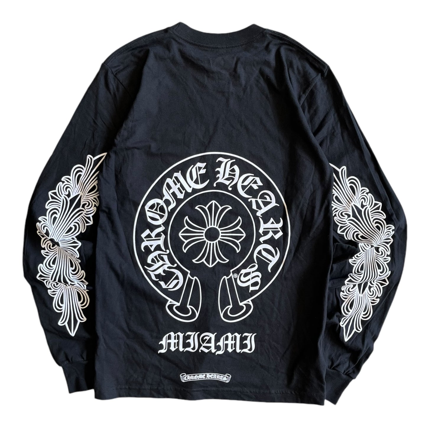 Chrome Hearts Miami Horseshoe Longsleeve T Shirt