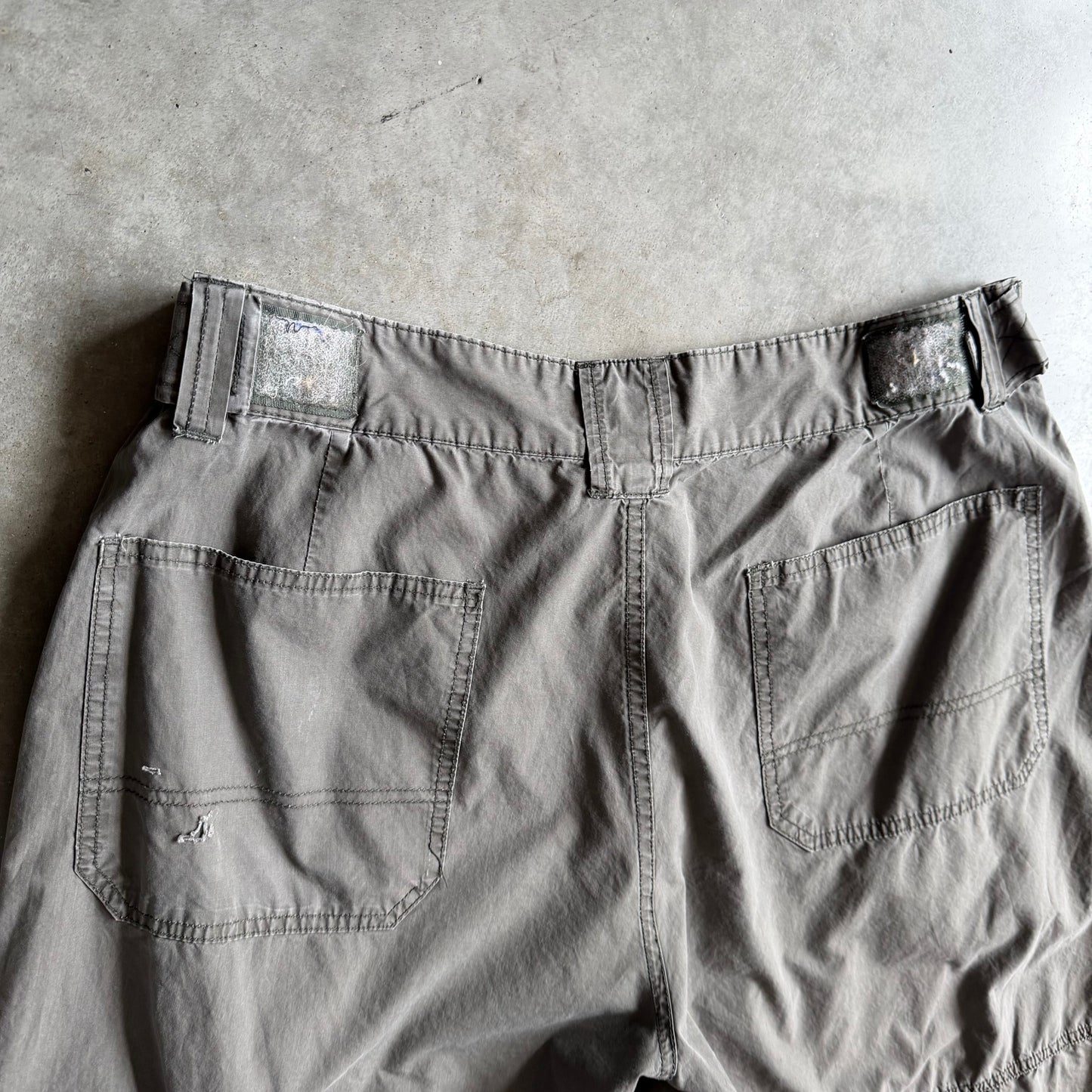 Y2K Arizona Green Cargo Shorts