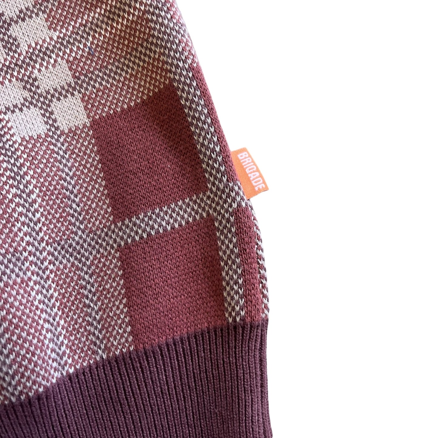 Brigade - Warped Tartan Knit Vest (Multi)