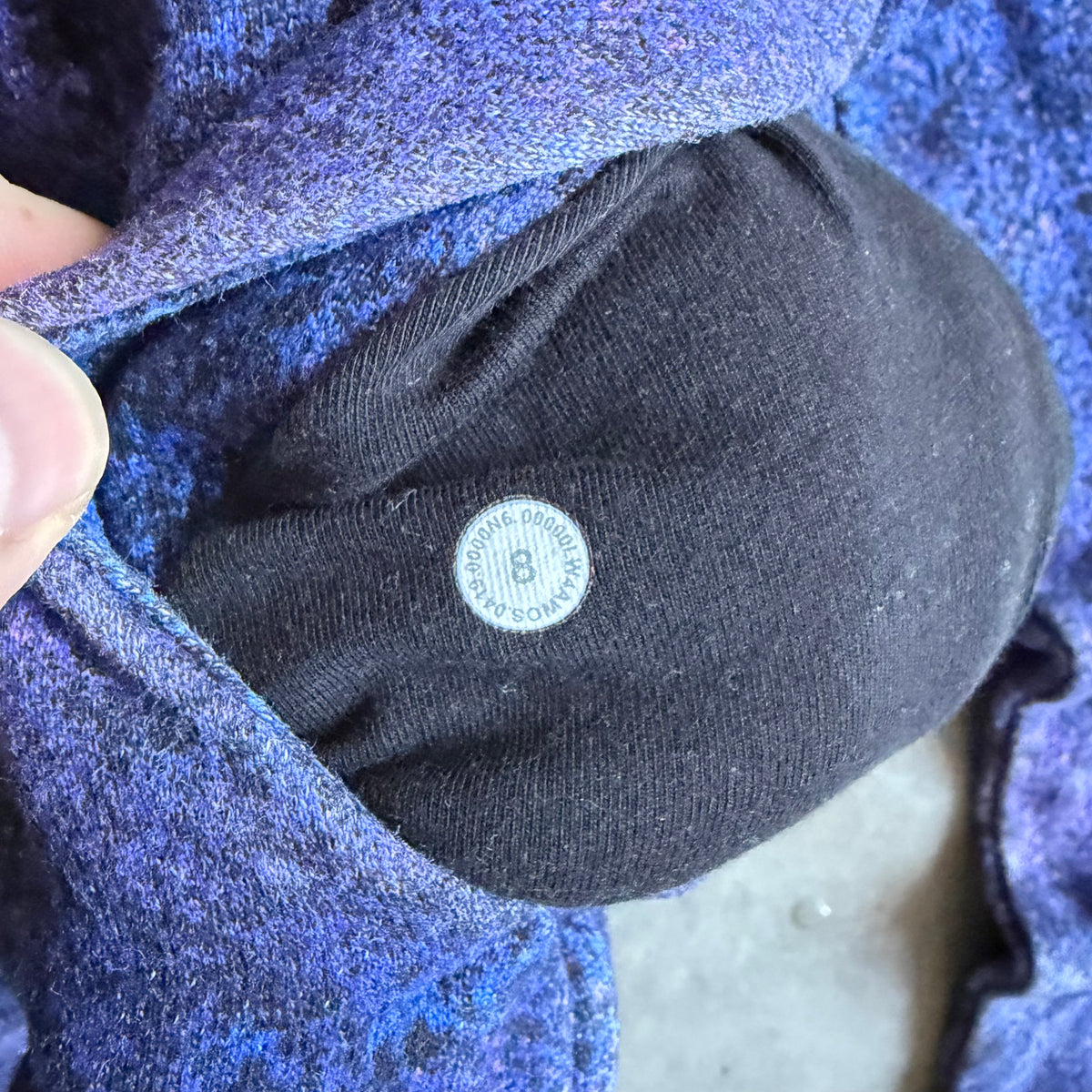 Lululemon Galaxy Print Slim Zip-Up