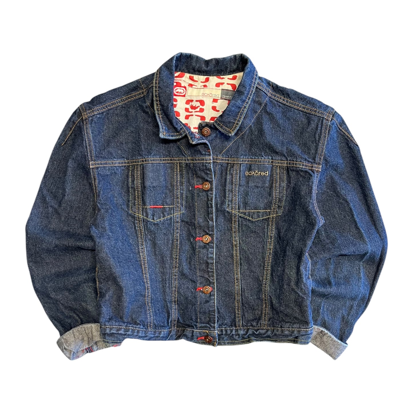 Woman’s Y2K Ecko Red Denim Jacket