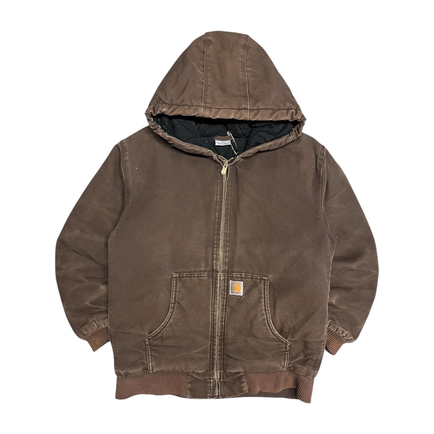 Youth Carhartt Brown Active Jacket