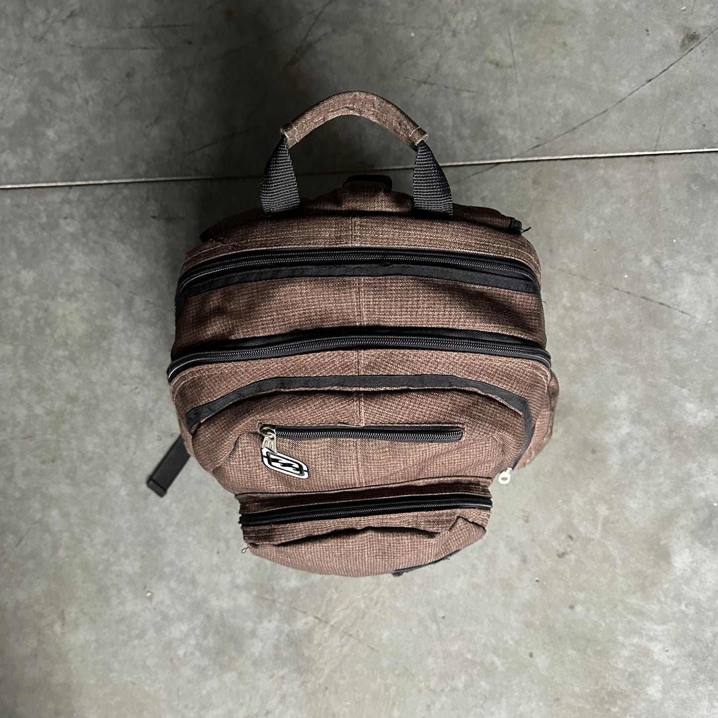 Y2K Billabong Mocha Brown Back Pack