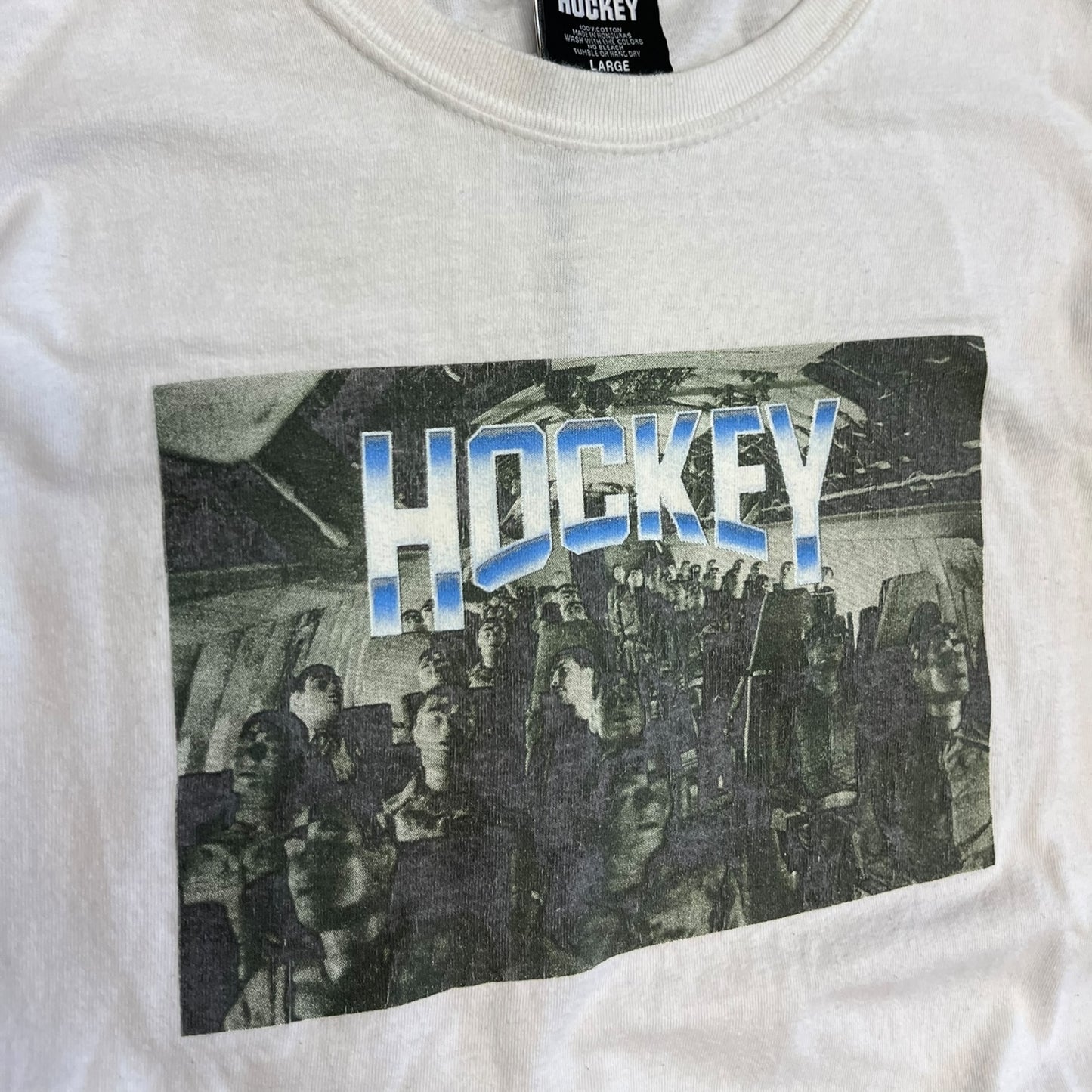 Y2K Hockey Sleeping Airplane Passengers Tee