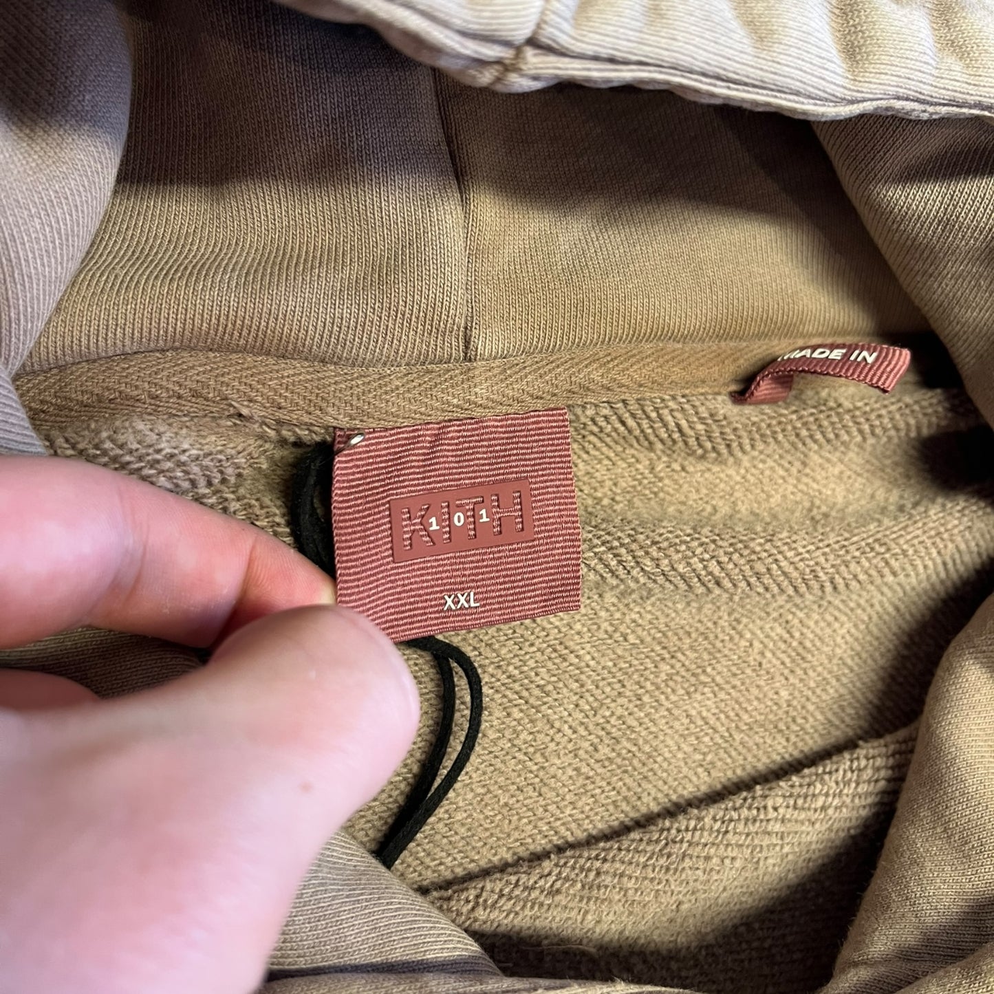 Kith 101 Light Brown Hoodie