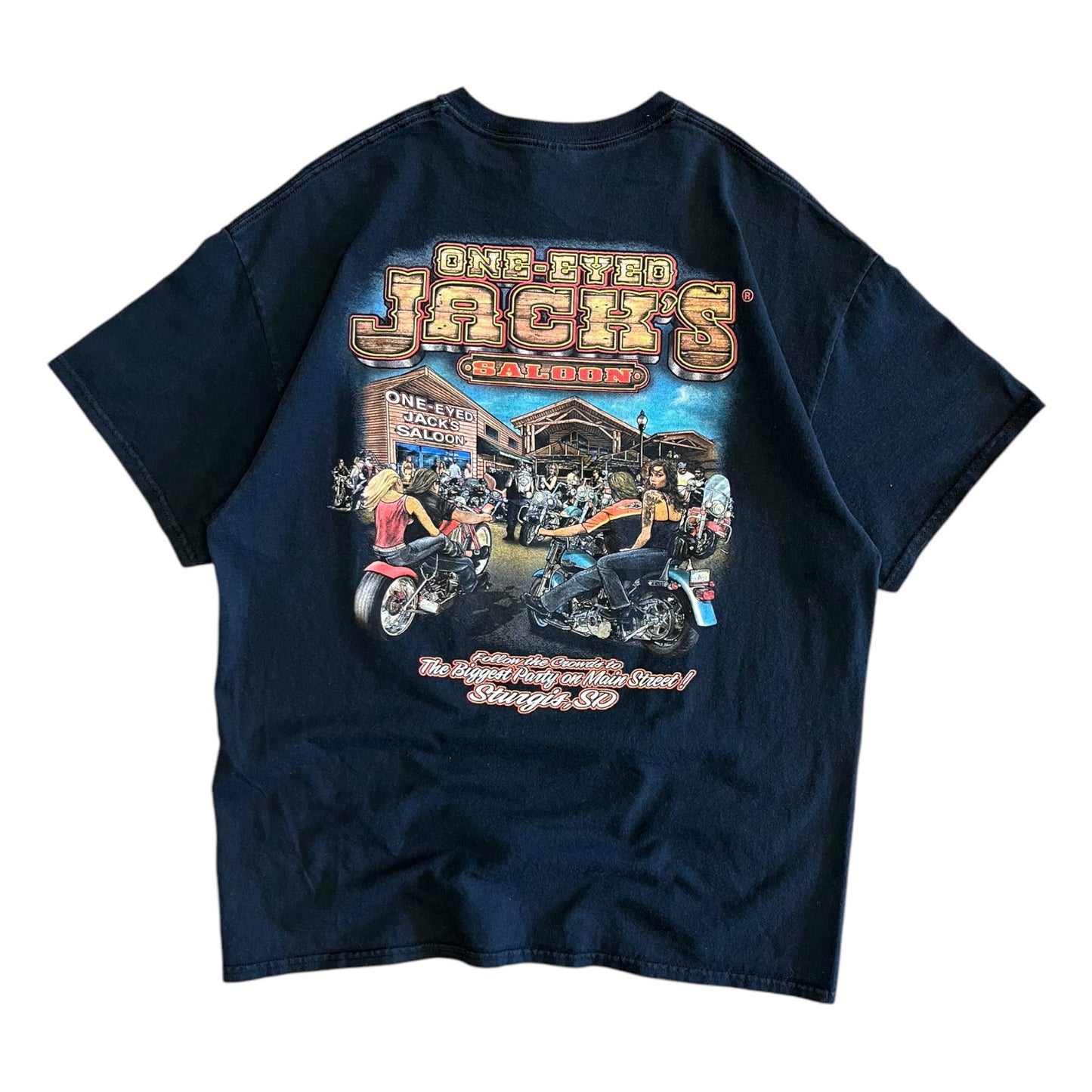 Y2K One-Eyed Jacks Saloon Sturgis Tee