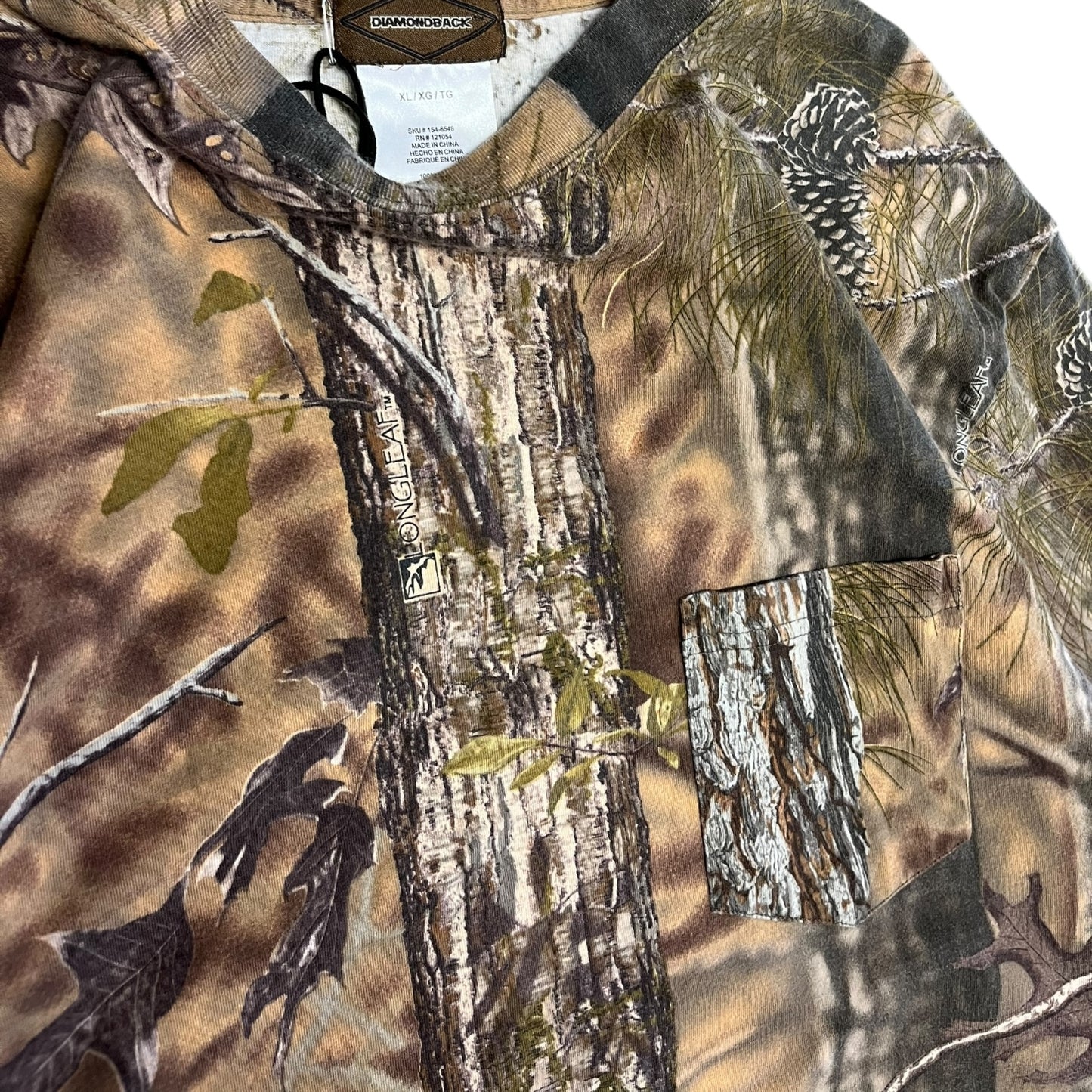 Y2K Diamondback Longleaf Camo Pocket Longsleeve