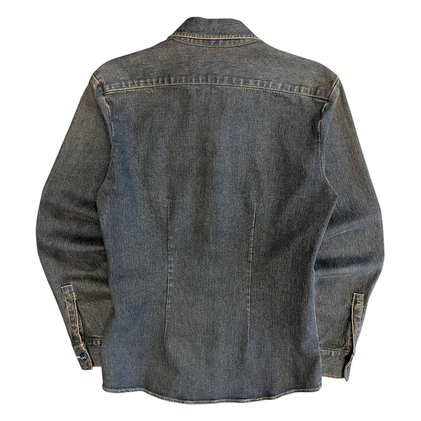 Tornado Mart Embroidered Denim Jacket
