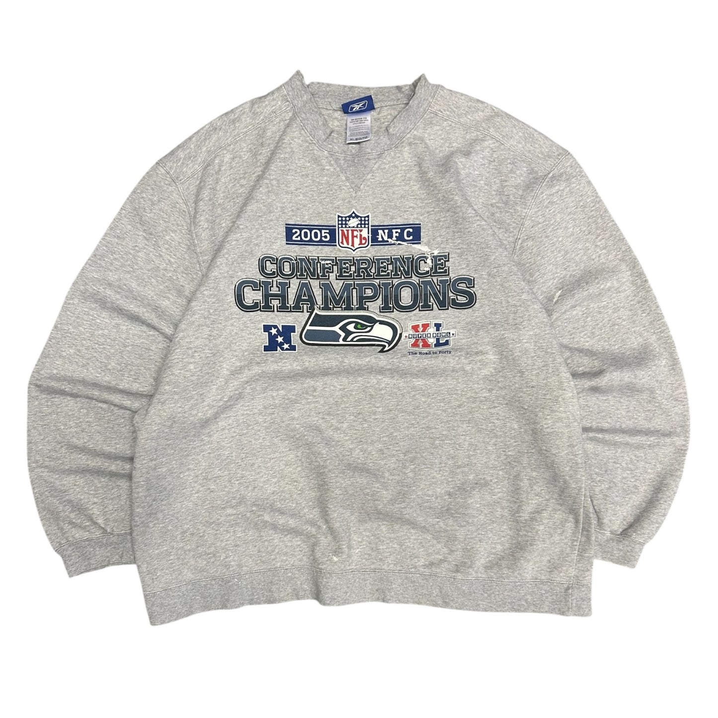 Y2K Seattle Seahawks Conference Champions Sweatshirt