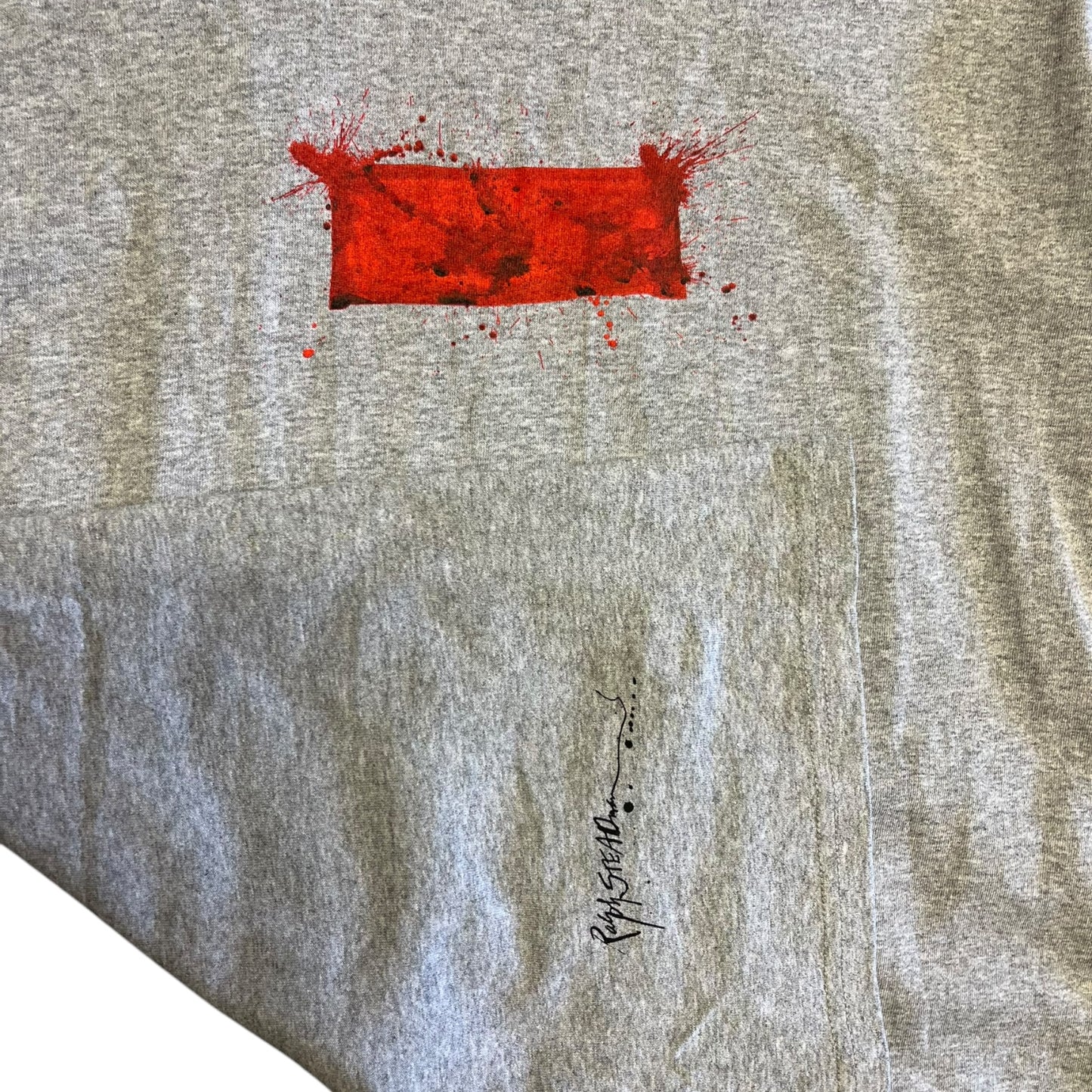 Supreme x Ralph Steadman Box Logo T Shirt Grey