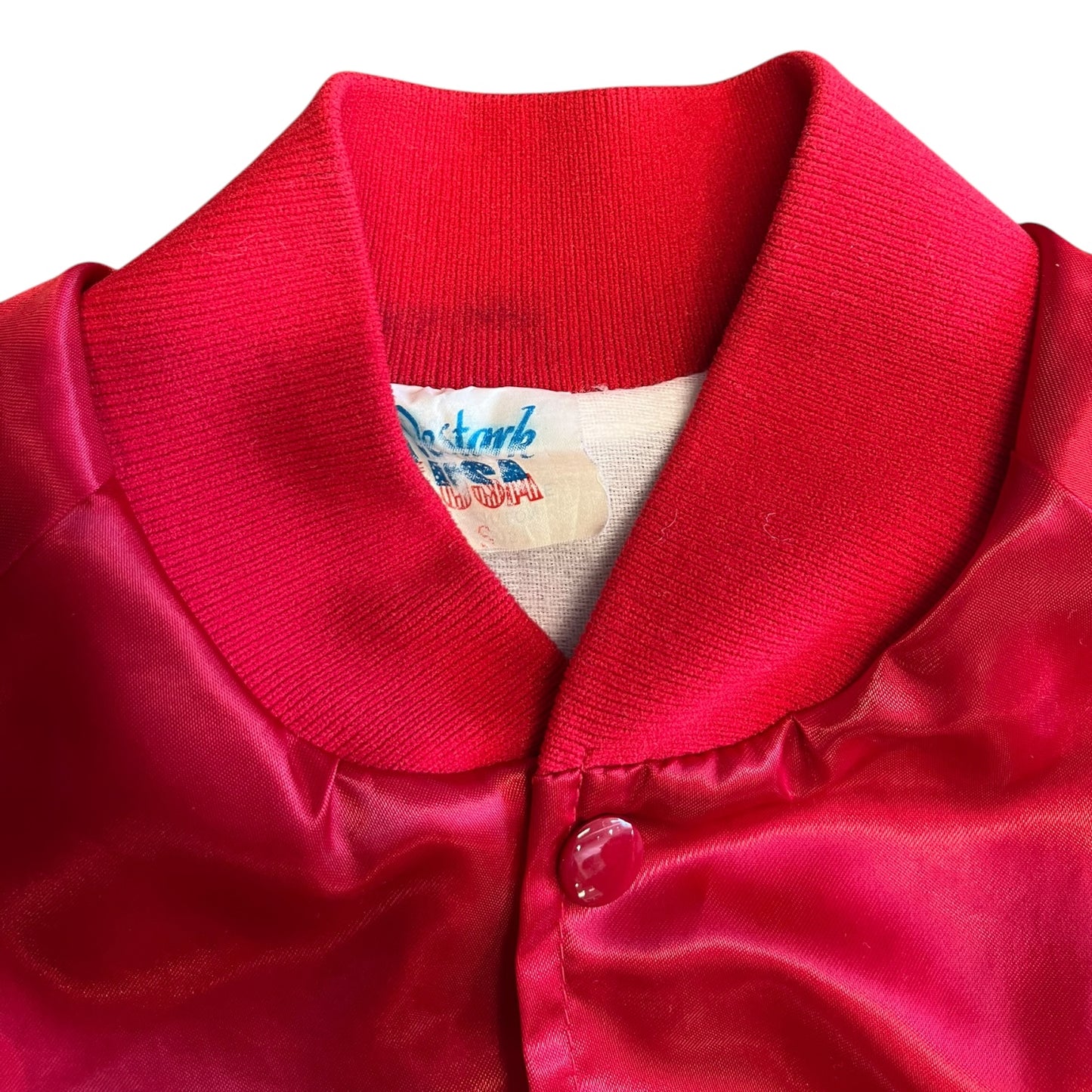 Vintage Street Rods Forever Red Satin Jacket