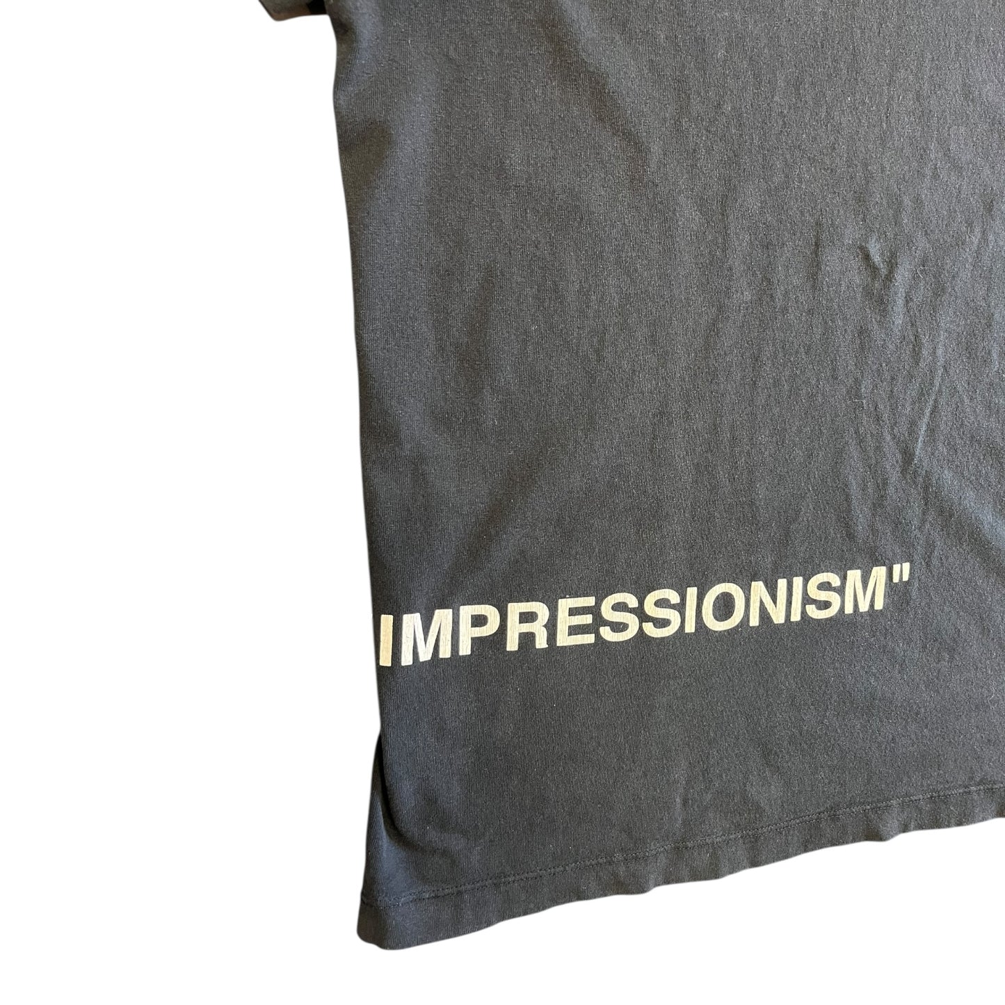 Off White “Impressionism” Black T Shirt