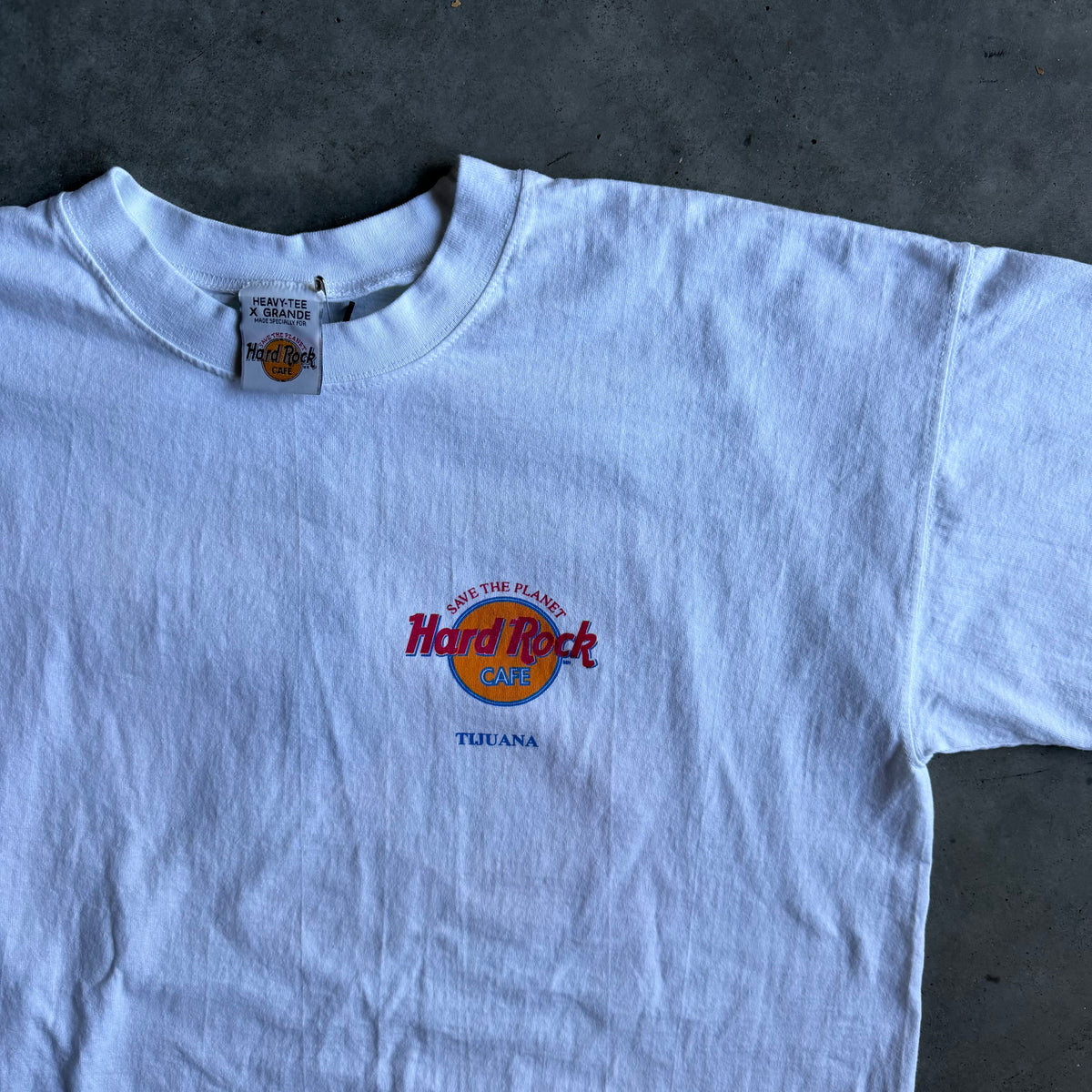 Y2K Hard Rock Cafe Tijuana Panted Guitar Tee