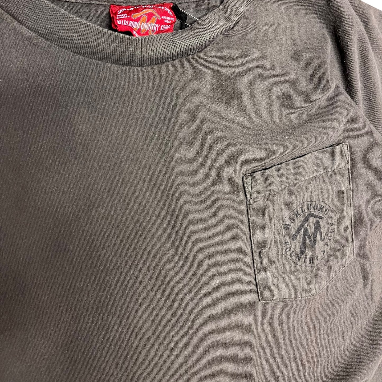 Vintage Marlboro Chest Pocket Cowboy Tee