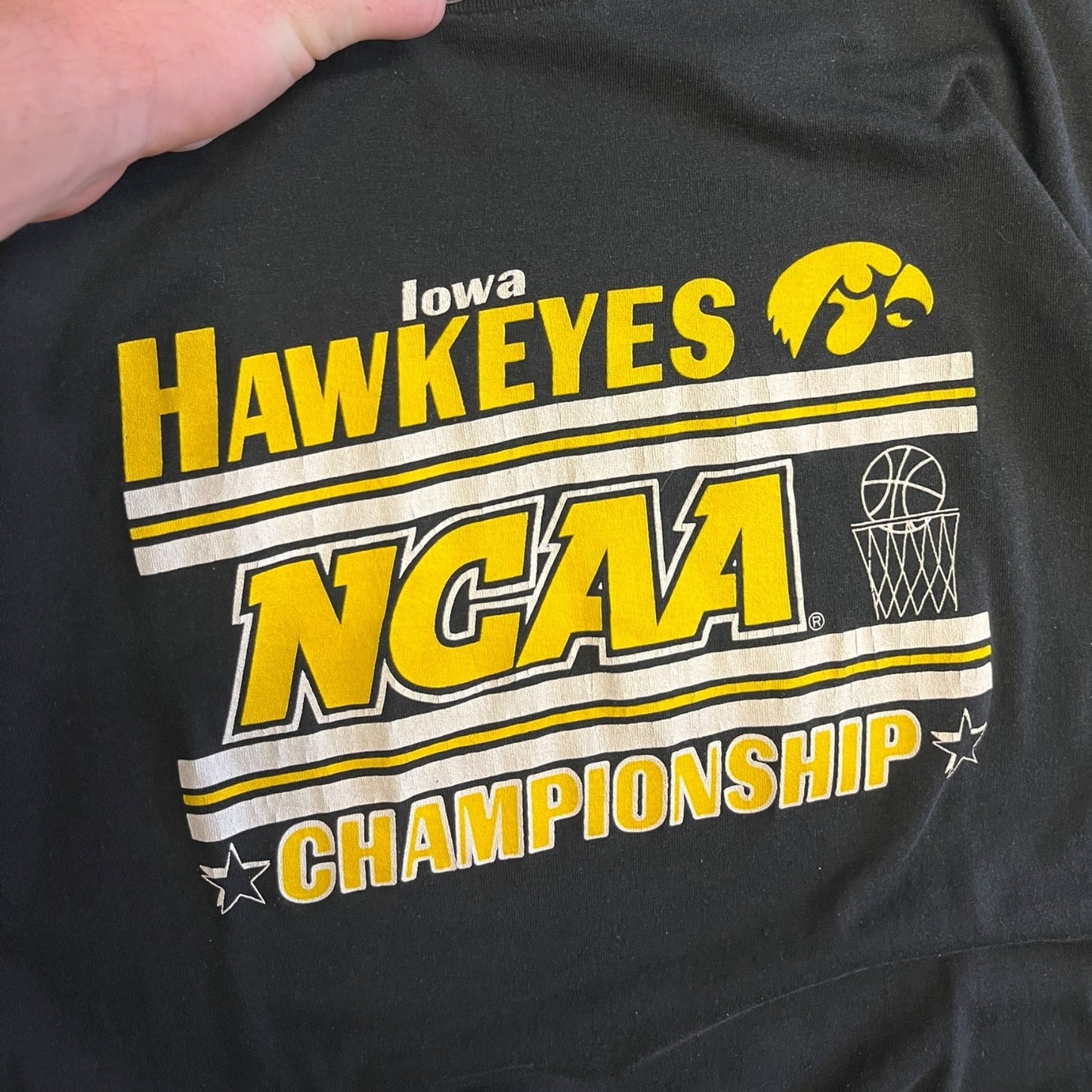 Vintage Iowa Hawkeyes NCAA Championship Tee