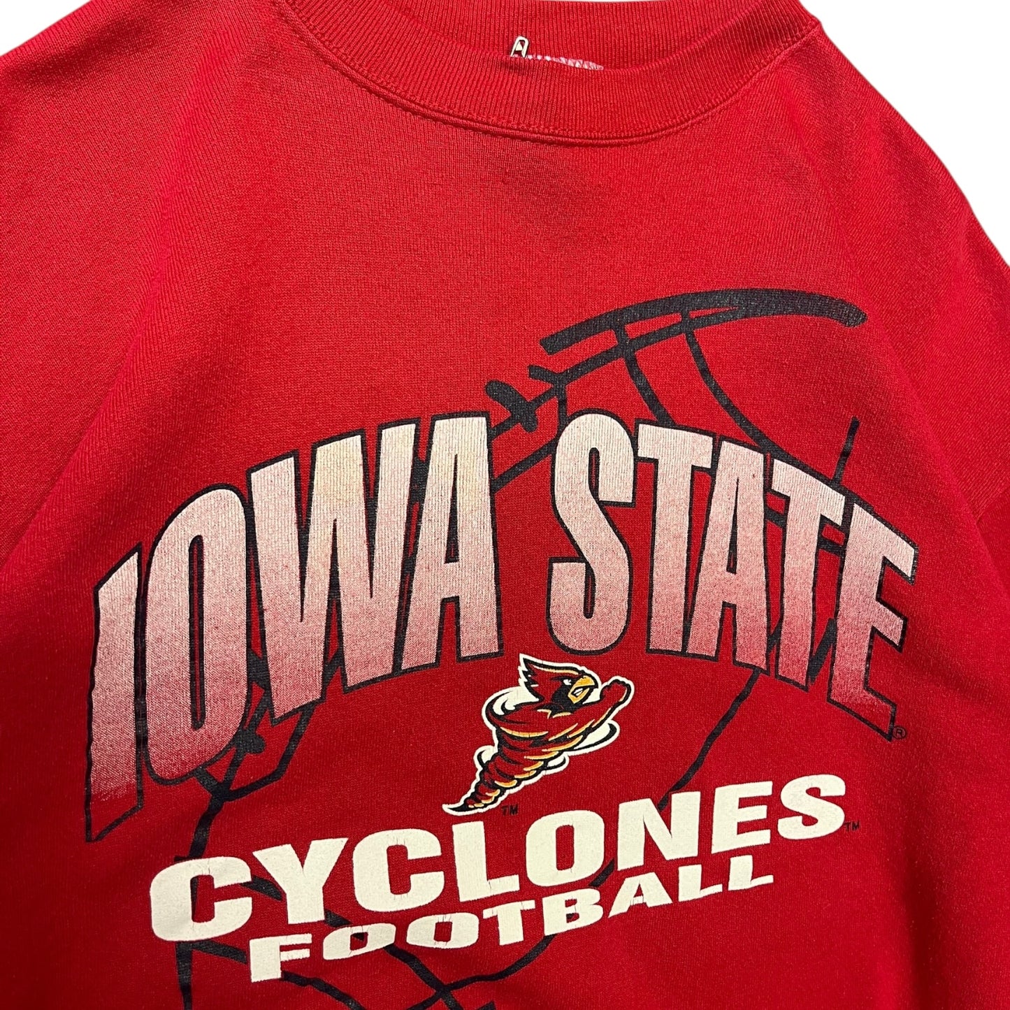 Vintage Iowa State Cyclones Football Red Sweatshirt