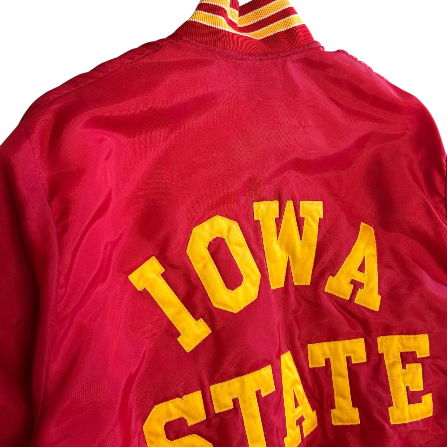 Vintage Nylon Iowa State Bomber Jacket