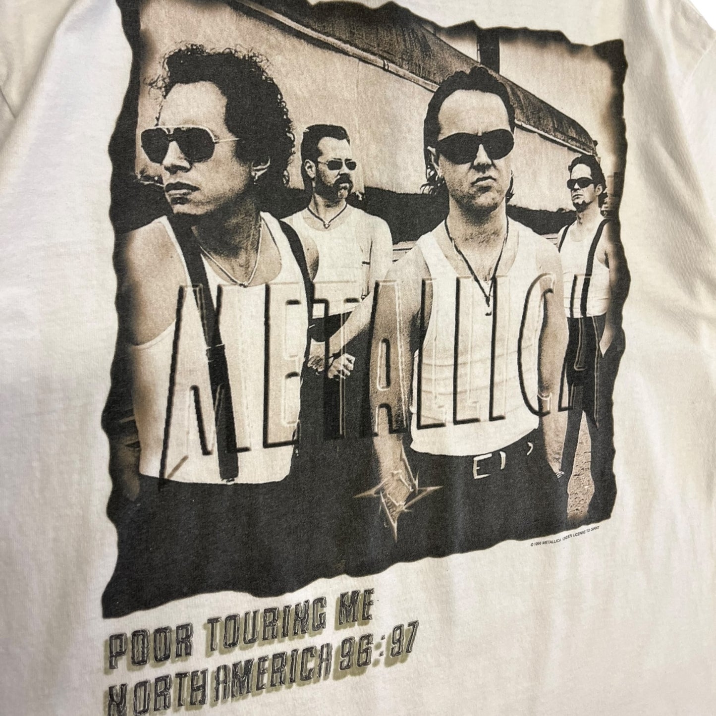 Vintage ‘96/‘97 Metallica Poor Touring Me Tour Tee