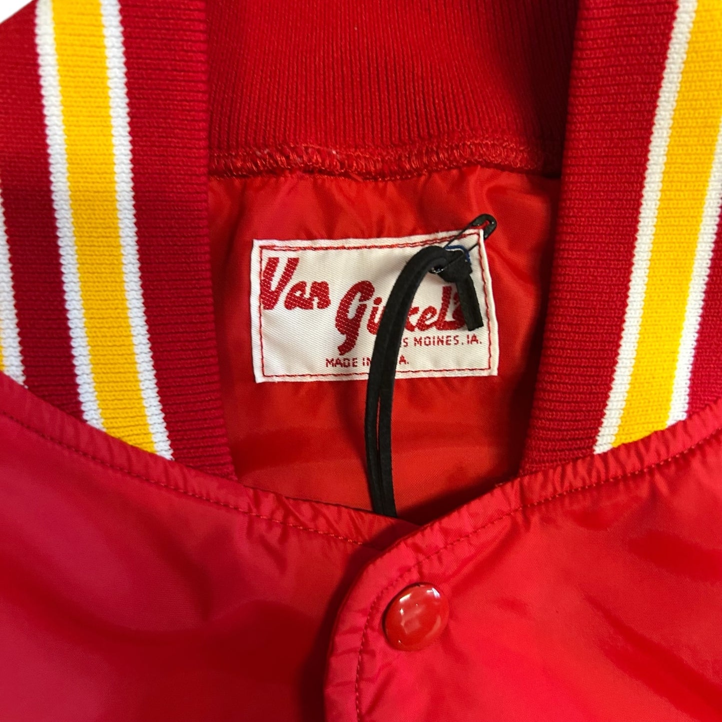 Vintage Iowa Team Taekwondo Red Jacket