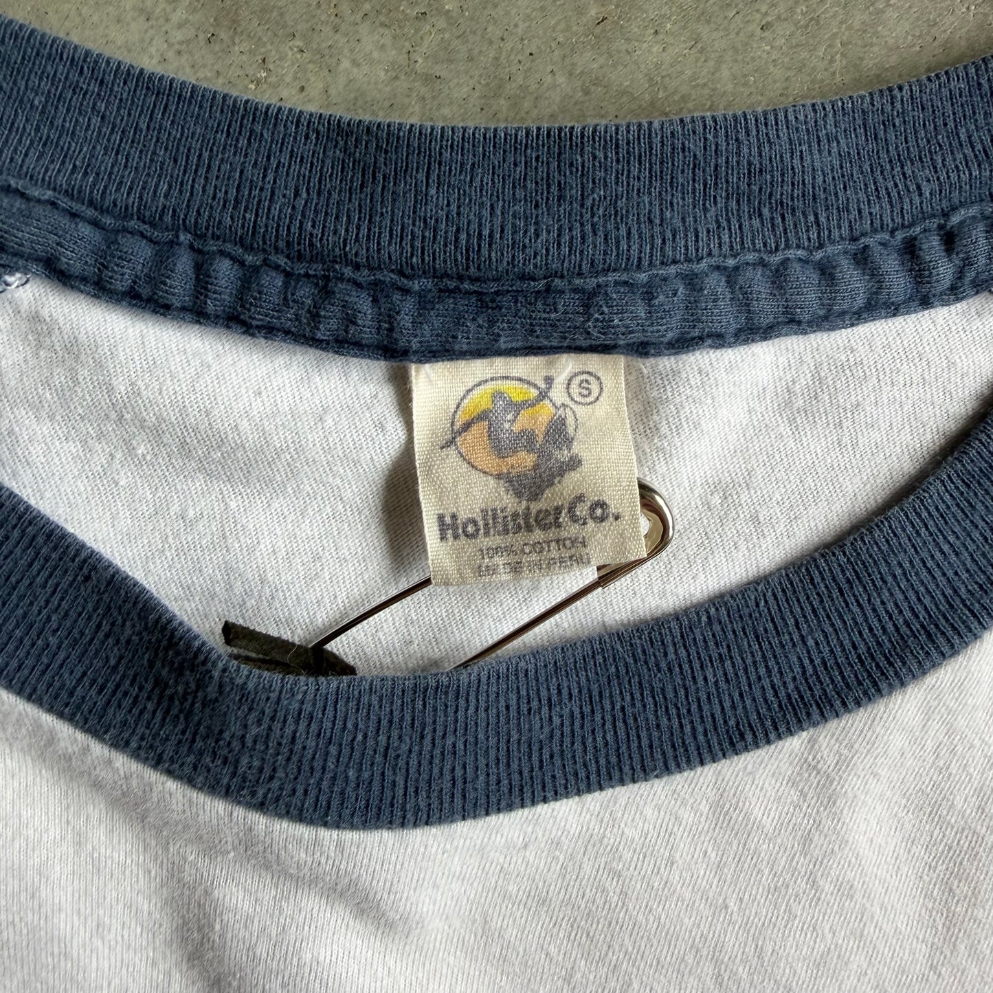 Y2K Hollister Spell Out Raglan Sleeve Shirt