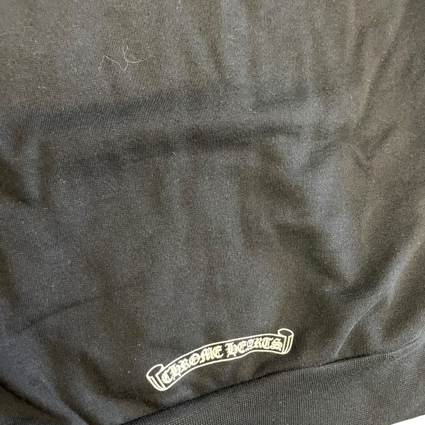 Chrome Hearts Spell Out Dagger Zip Sweatshirt