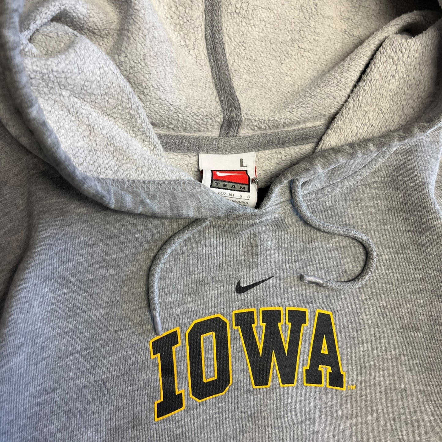 Y2K Youth Nike Iowa Center Swoosh Hoodie