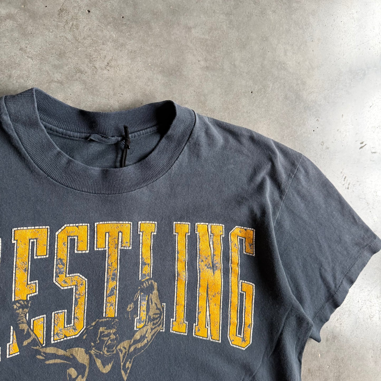 Vintage Iowa Hawkeyes Wrestling “The Iowa Way” Faded Tee