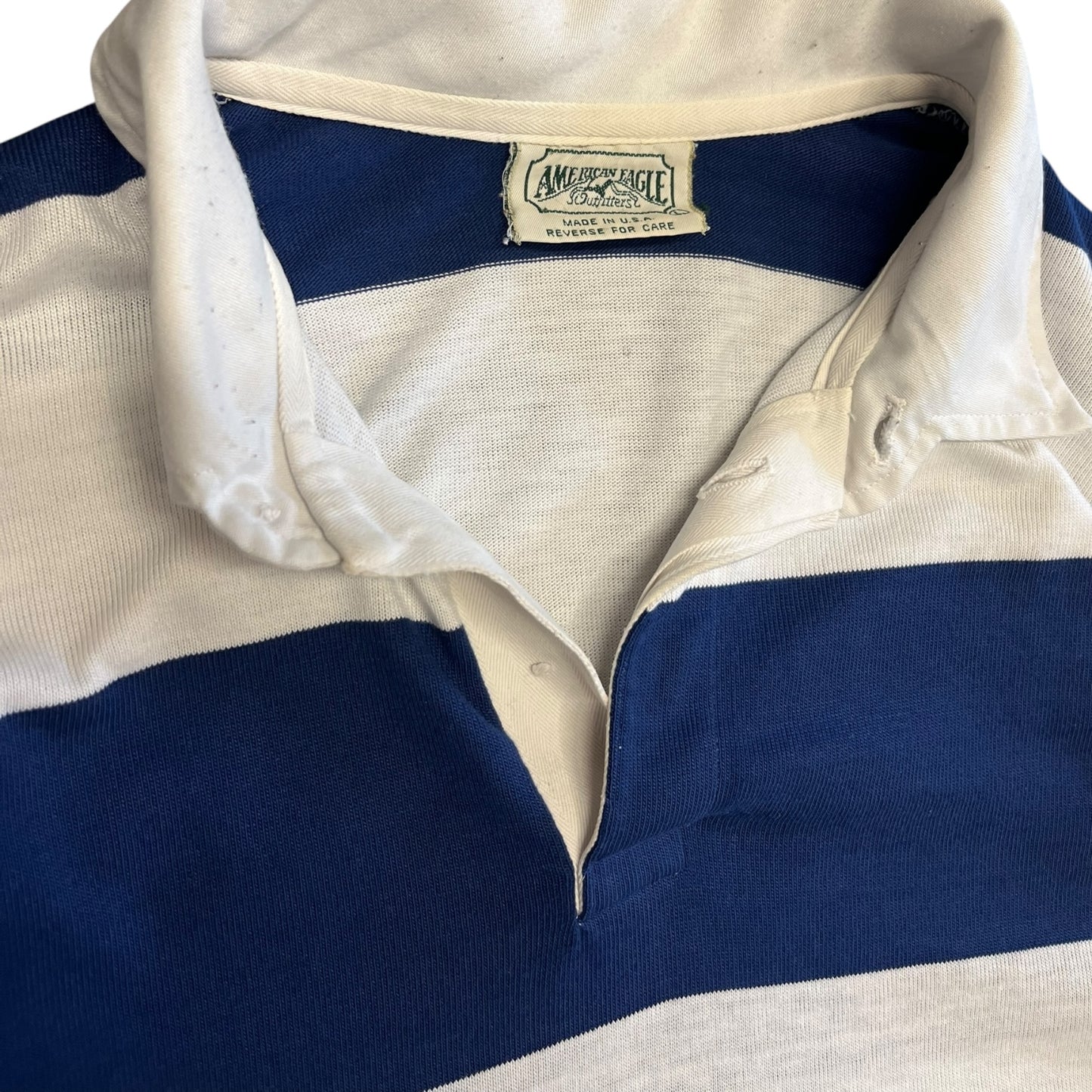 Vintage American Eagle Stripe Rugby Shirt
