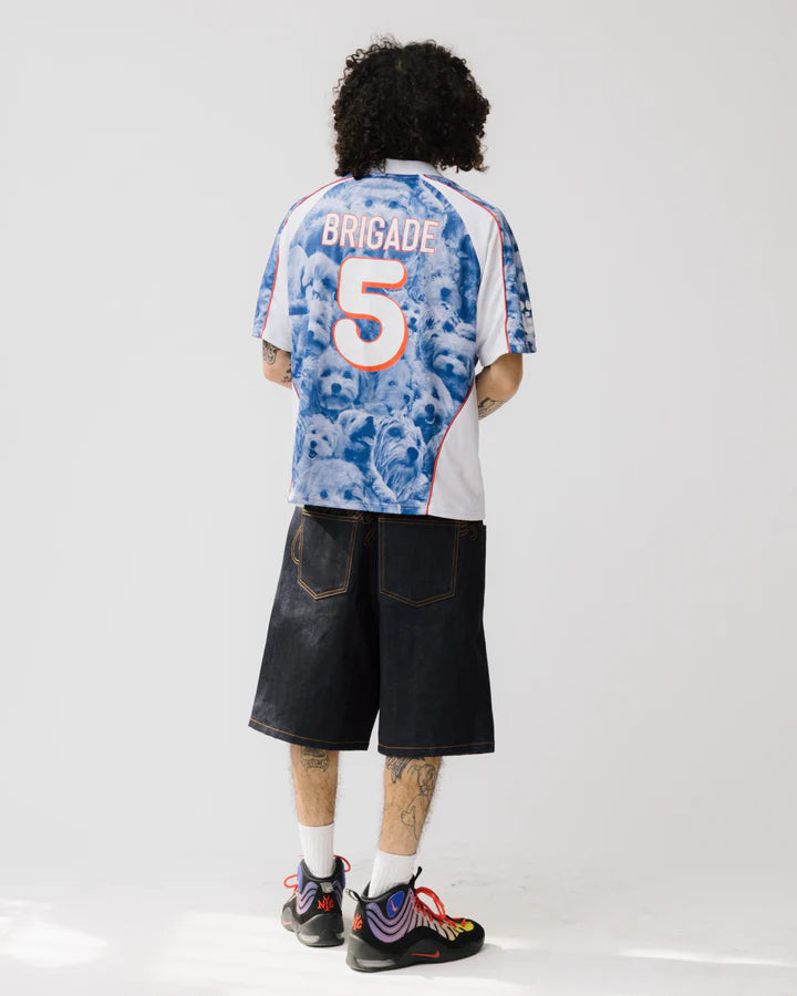 Brigade - Theo Soccer Jersey (White)