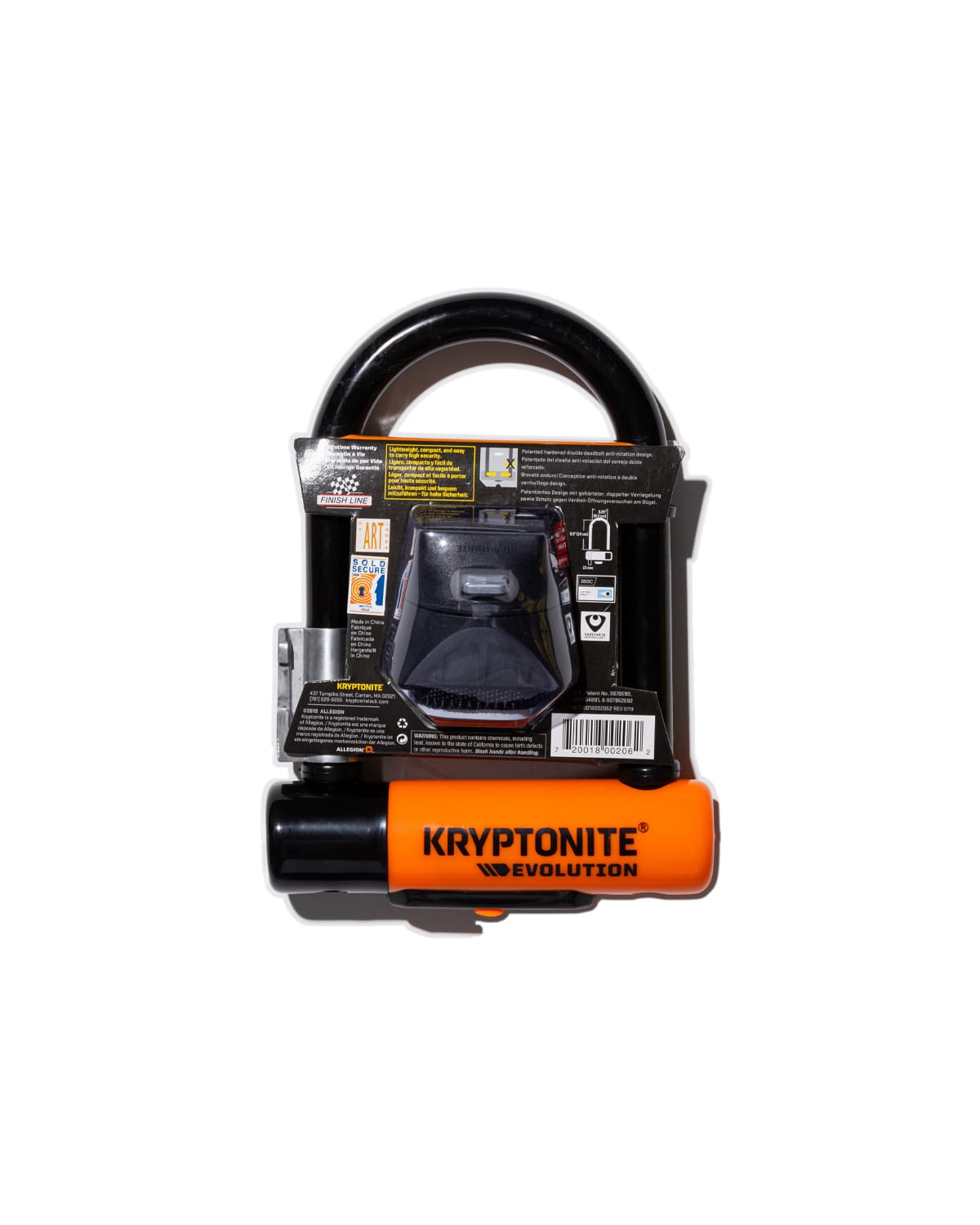 Brigade - Kryptonite Mini-5 U Lock