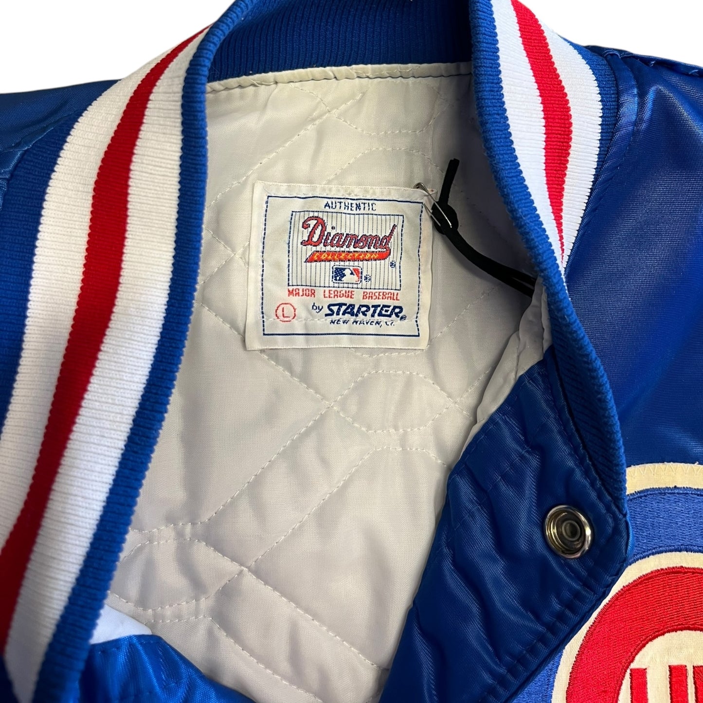 Vintage Starter Chicago Cubs Satin Jacket