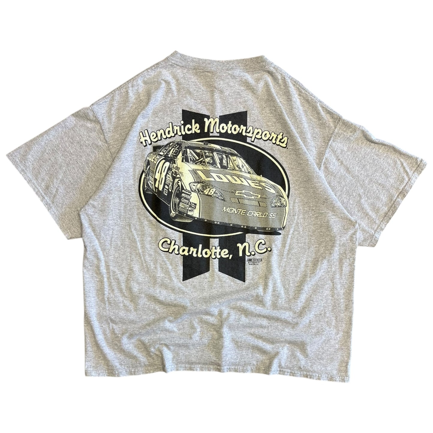 Y2K Chase Jimmie Johnson Grey T Shirt