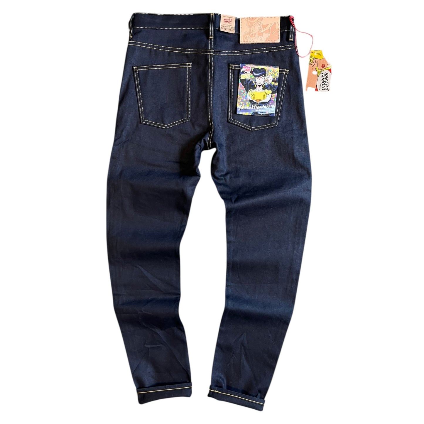 Naked & Famous x JoJo’s Bizarre Adventure Super Guy Raw Denim