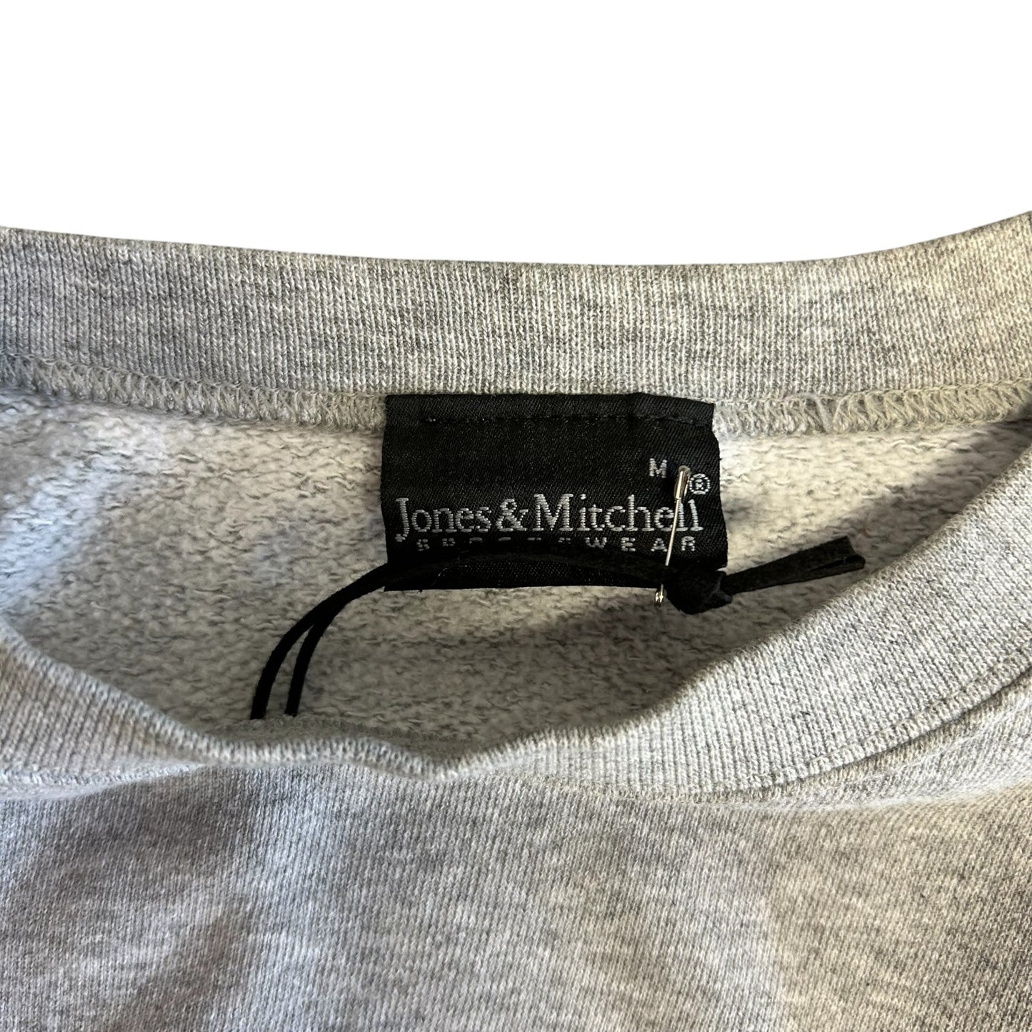 Y2K Embroidered UNI Grey Sweatshirt