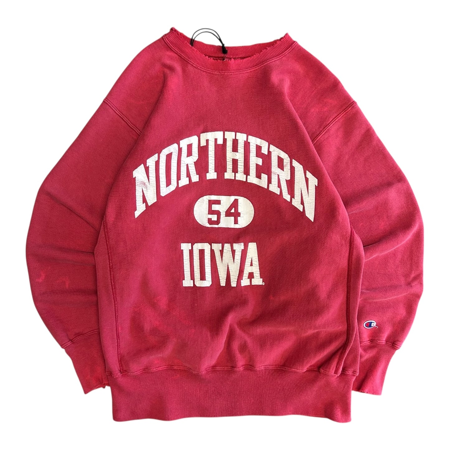 Vintage Champion Reverse Weave Northern Iowa Red Sweatshirt