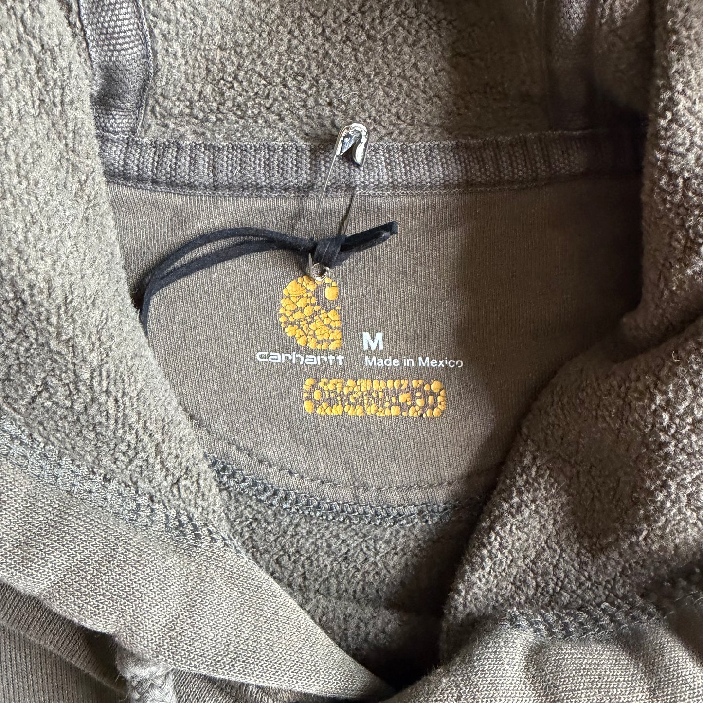 Y2K Carhartt Original Fit Green Hoodie