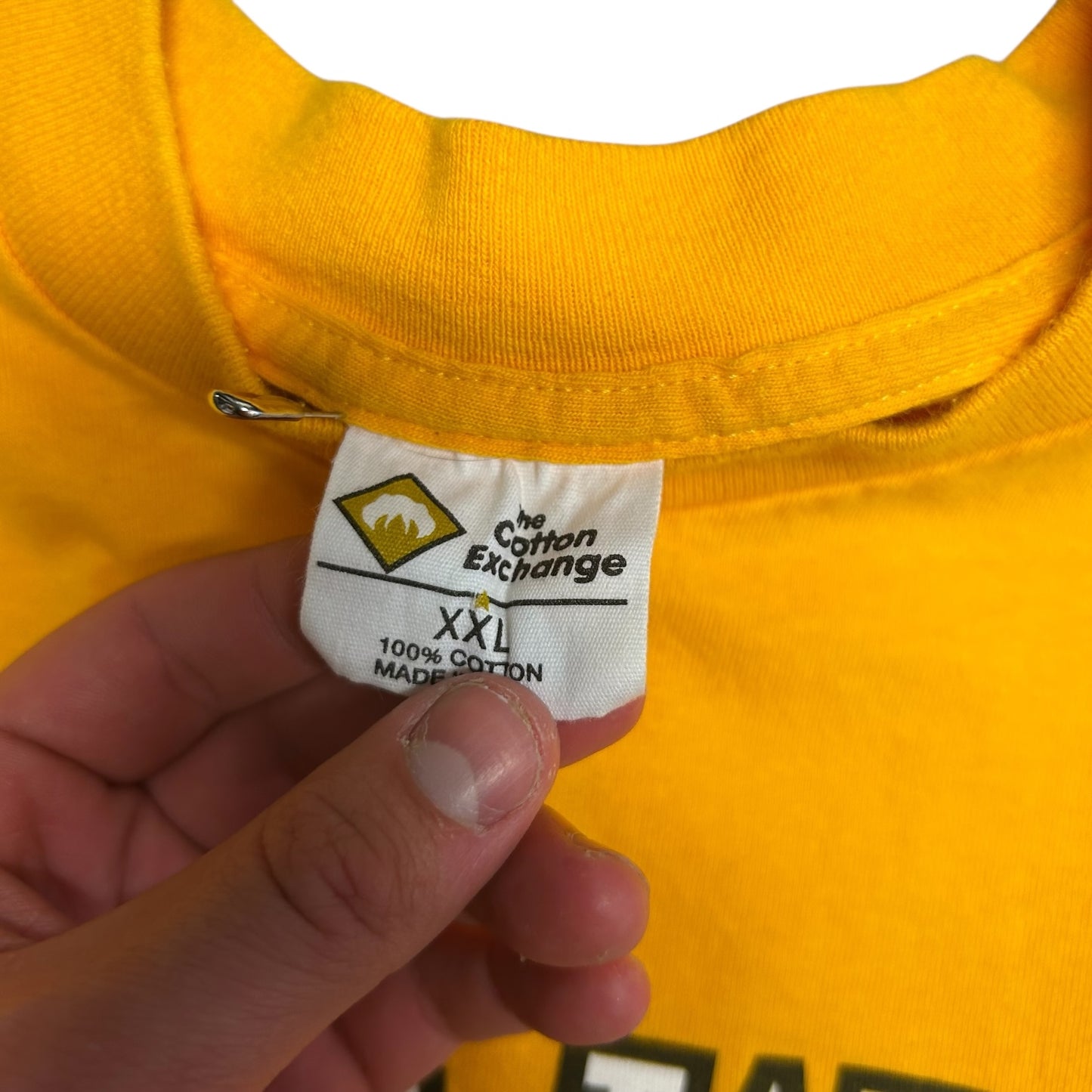 Vintage Cotton Exchange Iowa Hawkeyes Basketball Spell Out Tee